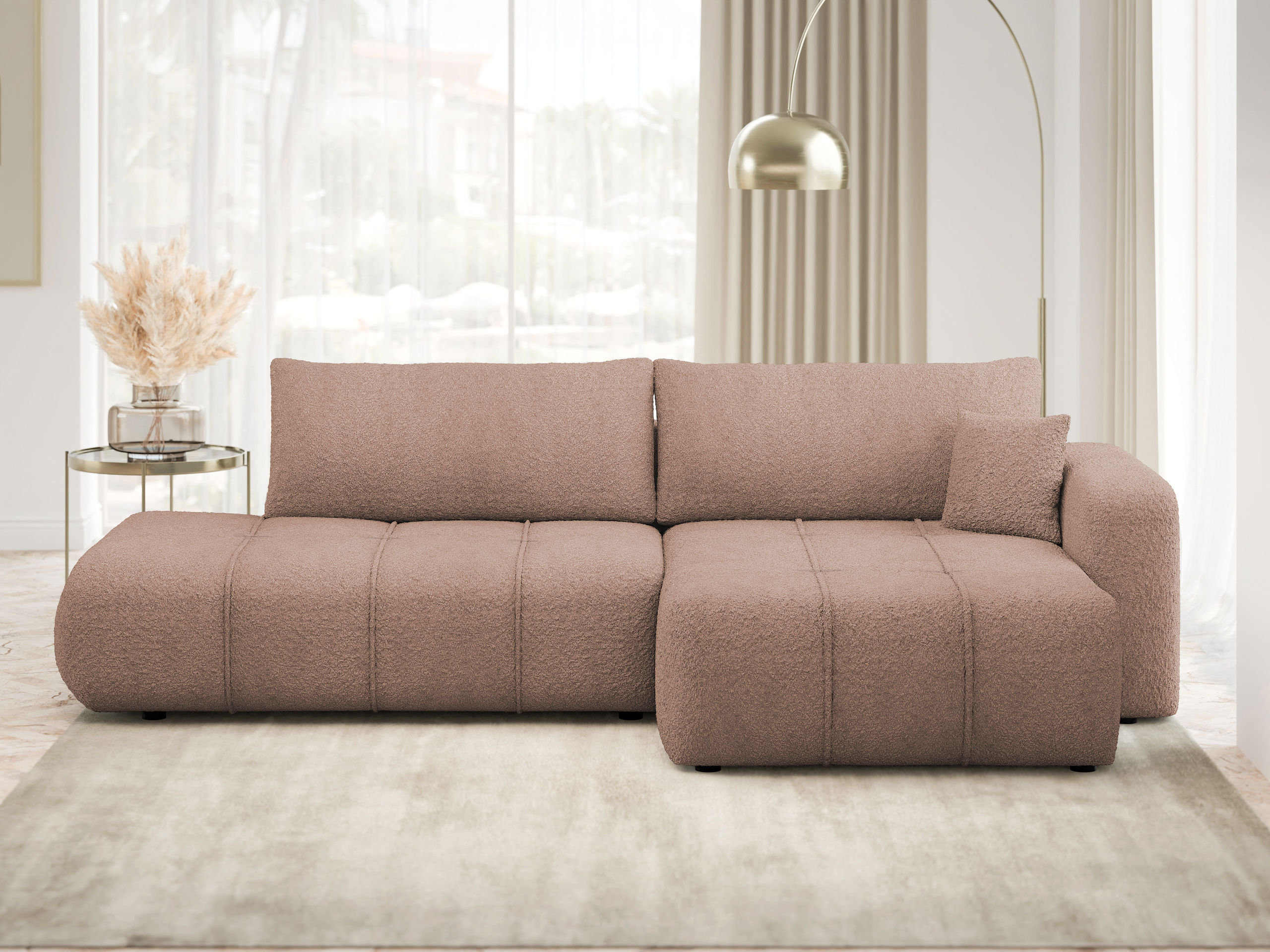 Hjørnesofa Comfivo Laurus III (Coral 45)