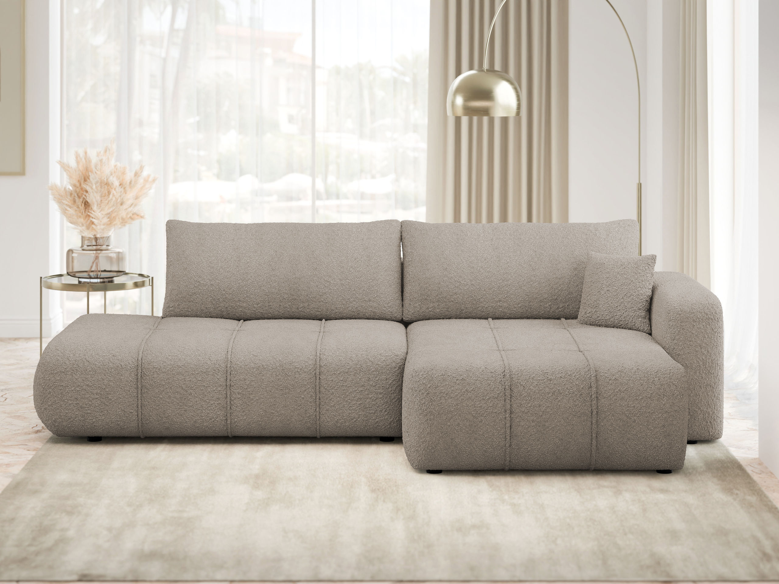 Hjørnesofa Comfivo Laurus III (Coral 50)