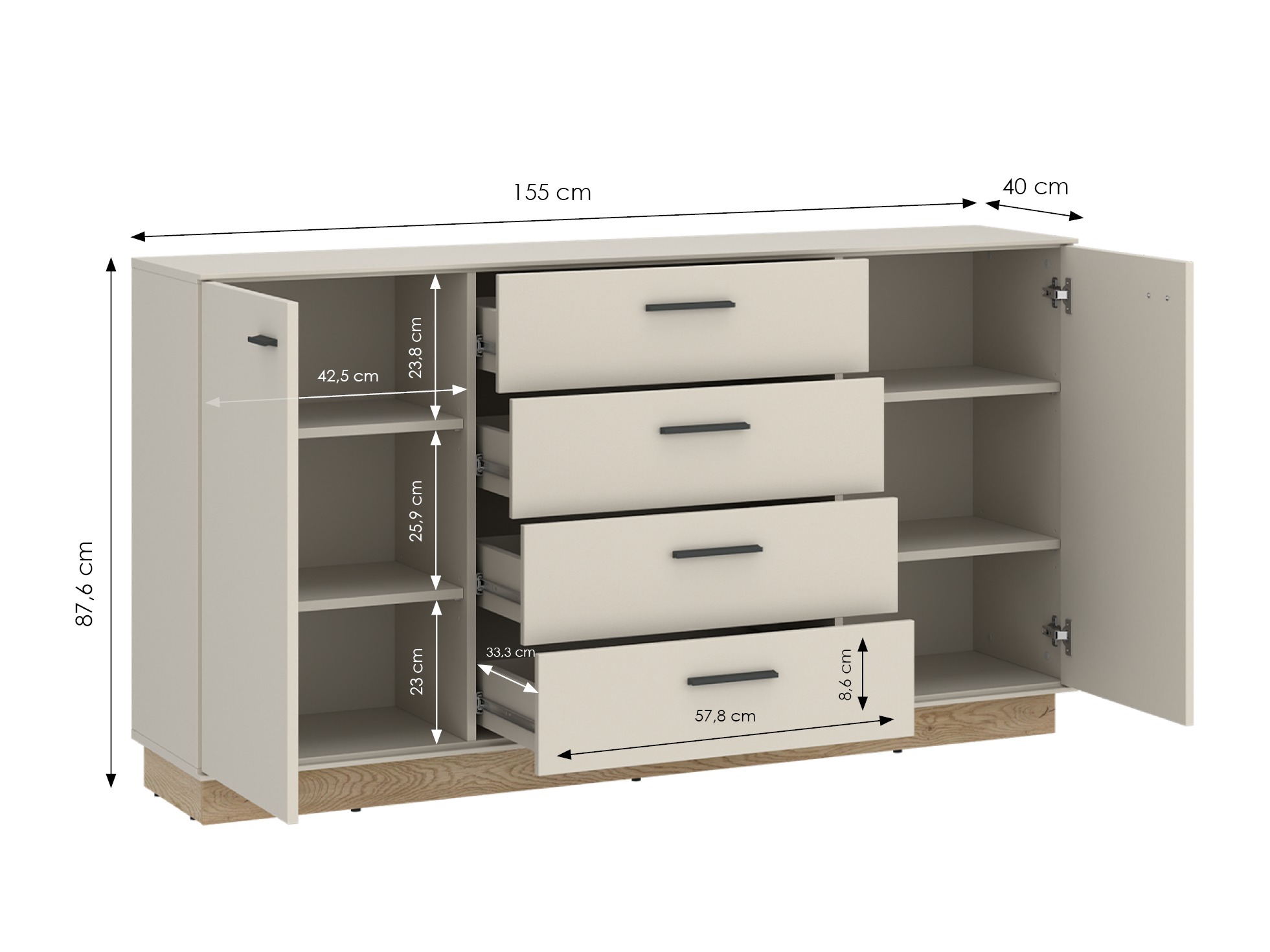 Kommode Avicoro 102