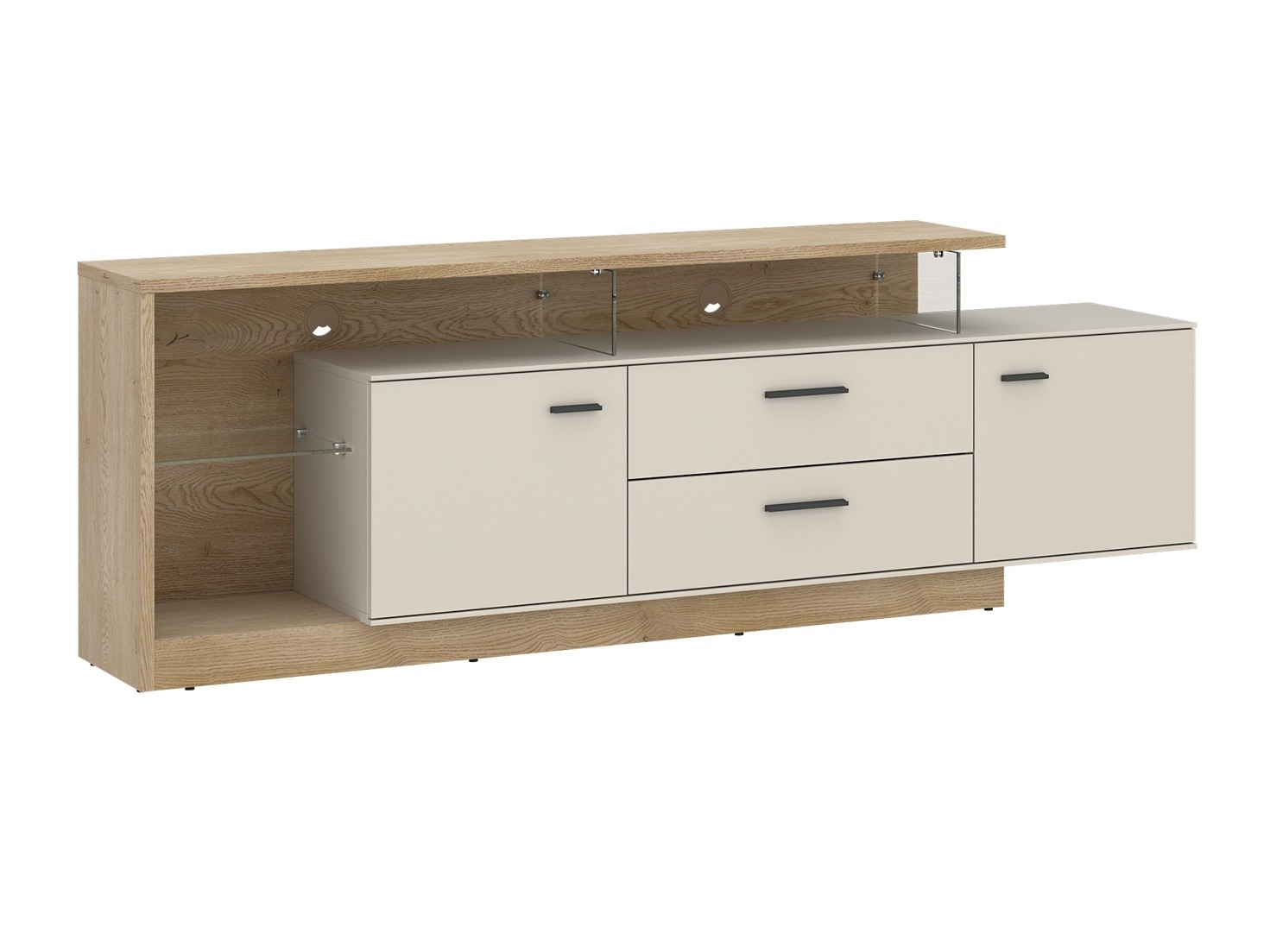 TV-bord Avicoro 106 (Sonoma eg + Kashmir)