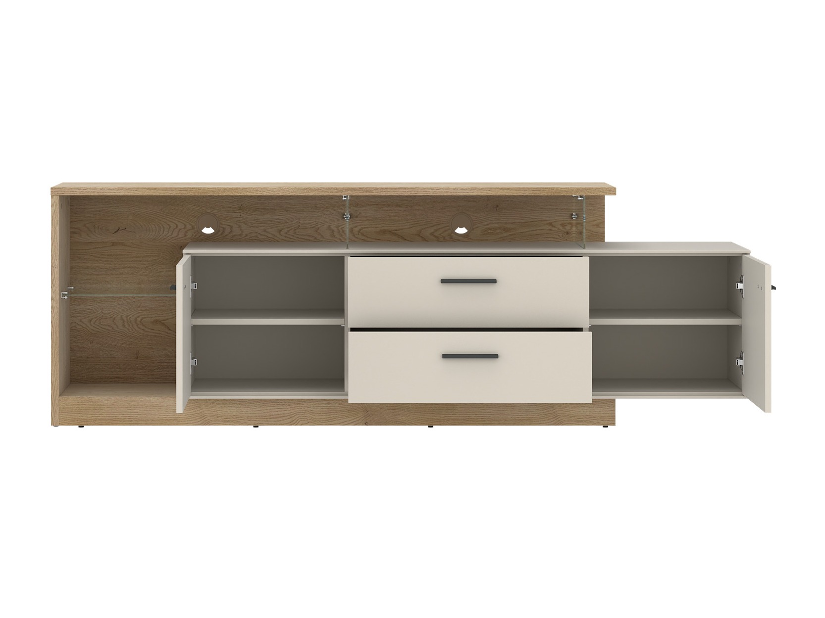 TV-bord Avicoro 106 (Sonoma eg + Kashmir)