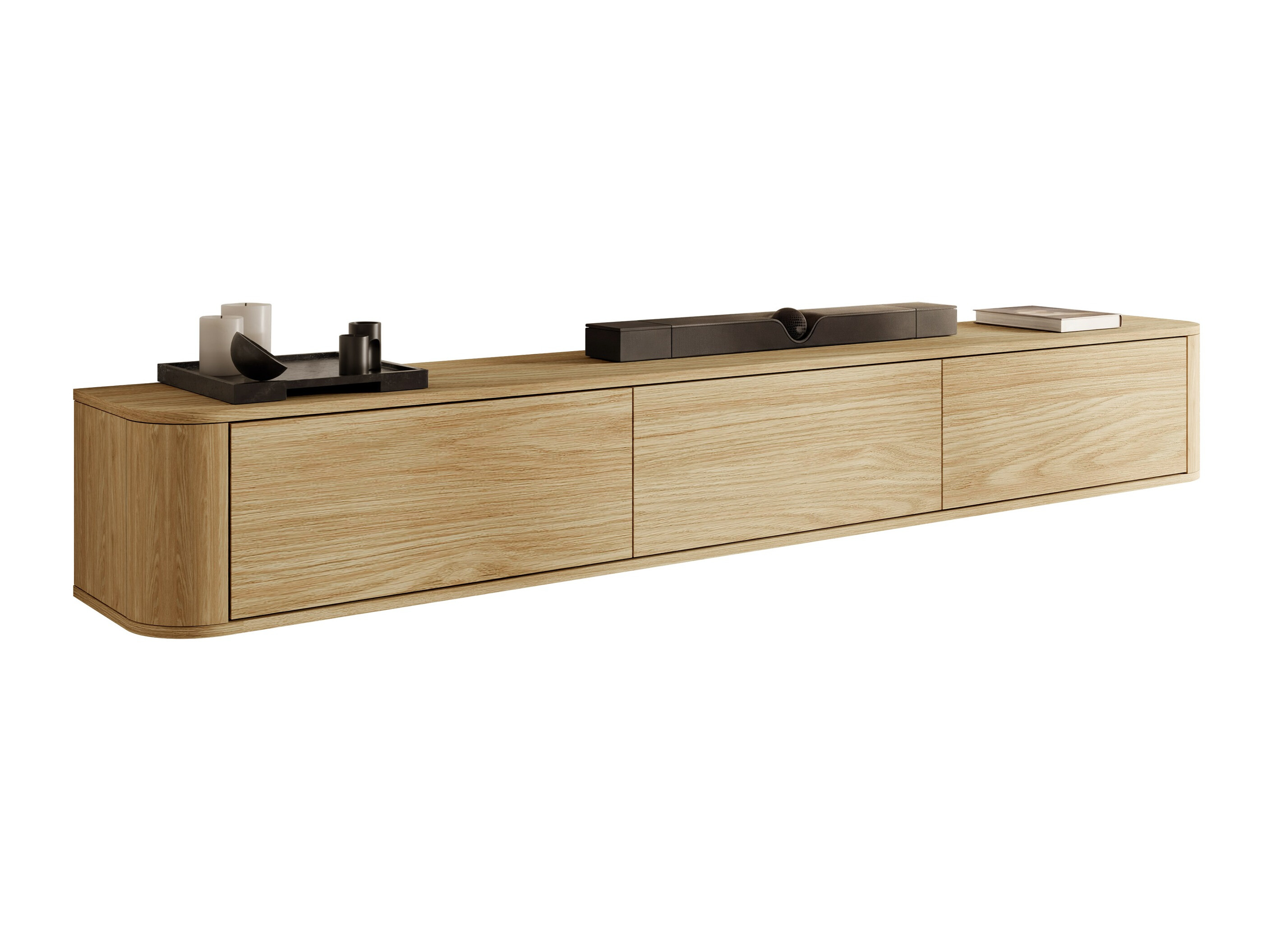 TV-bord Kingston 209 (Egetræ)