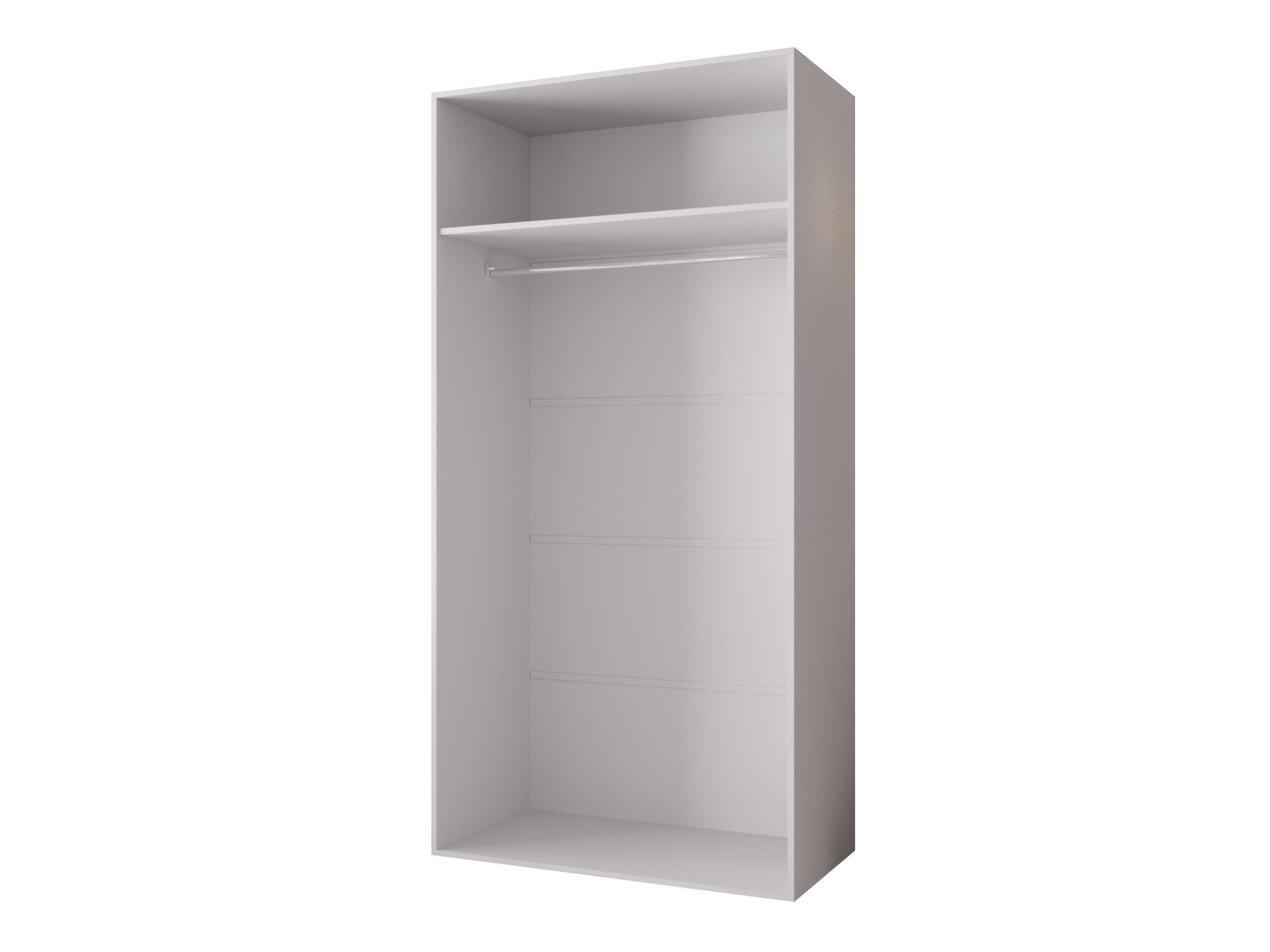 Garderobeskab Hartford 633 (Sort)