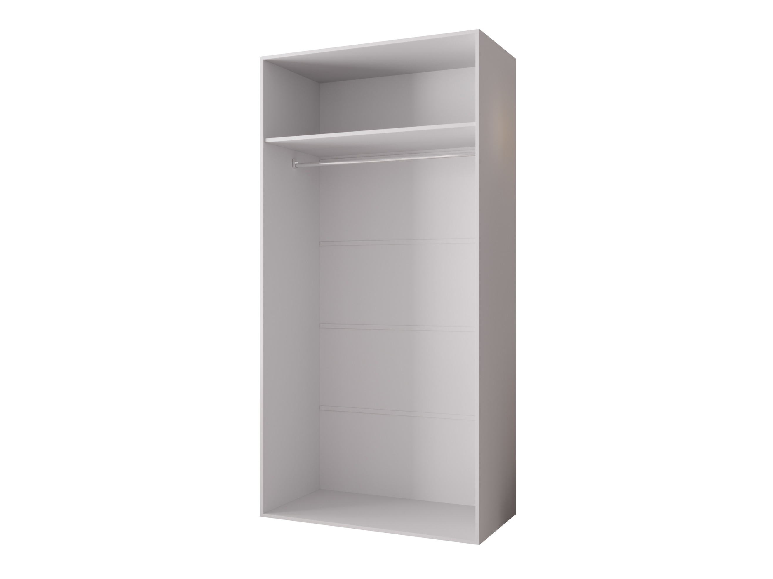 Garderobeskab Hartford 634 (Sort)