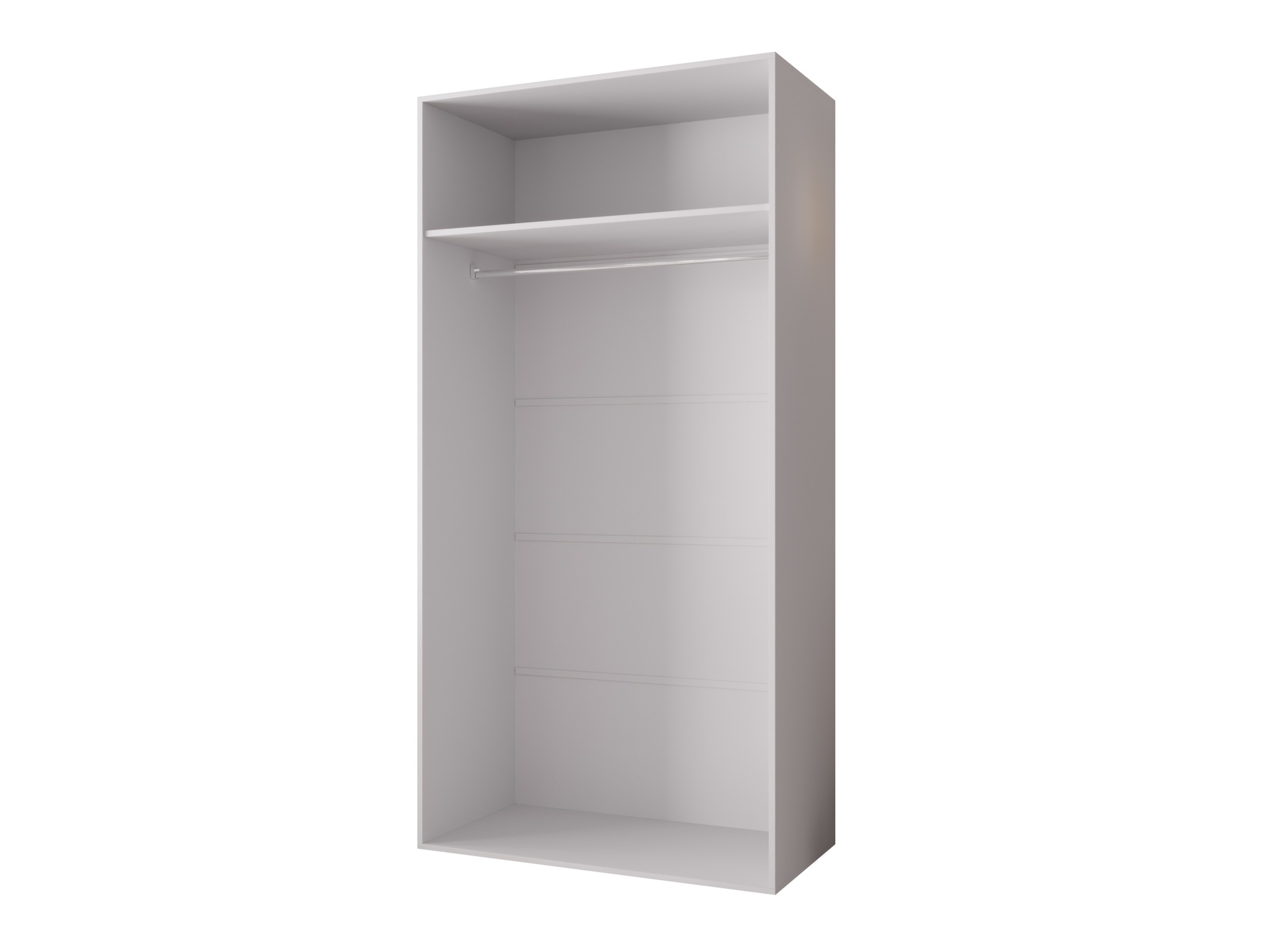 Garderobeskab Hartford 634 (Sort)