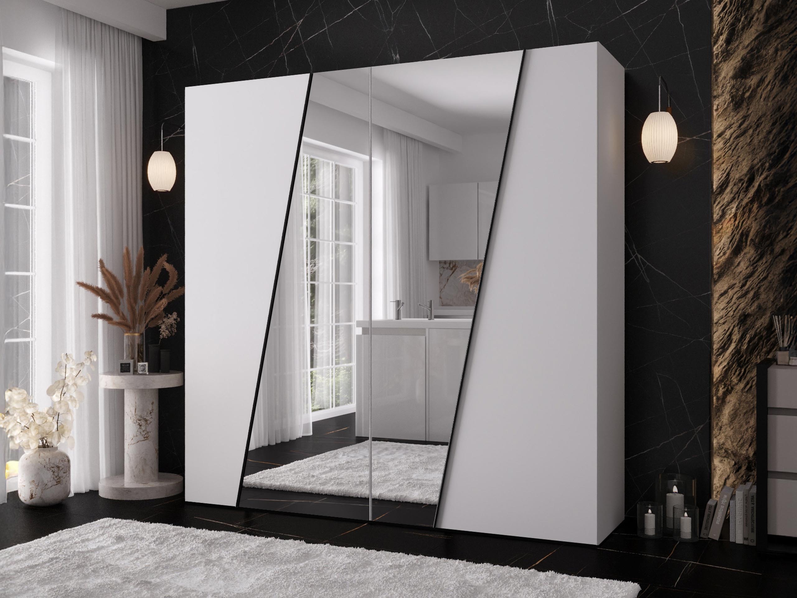 Garderobeskab Hartford 635 (Hvid)