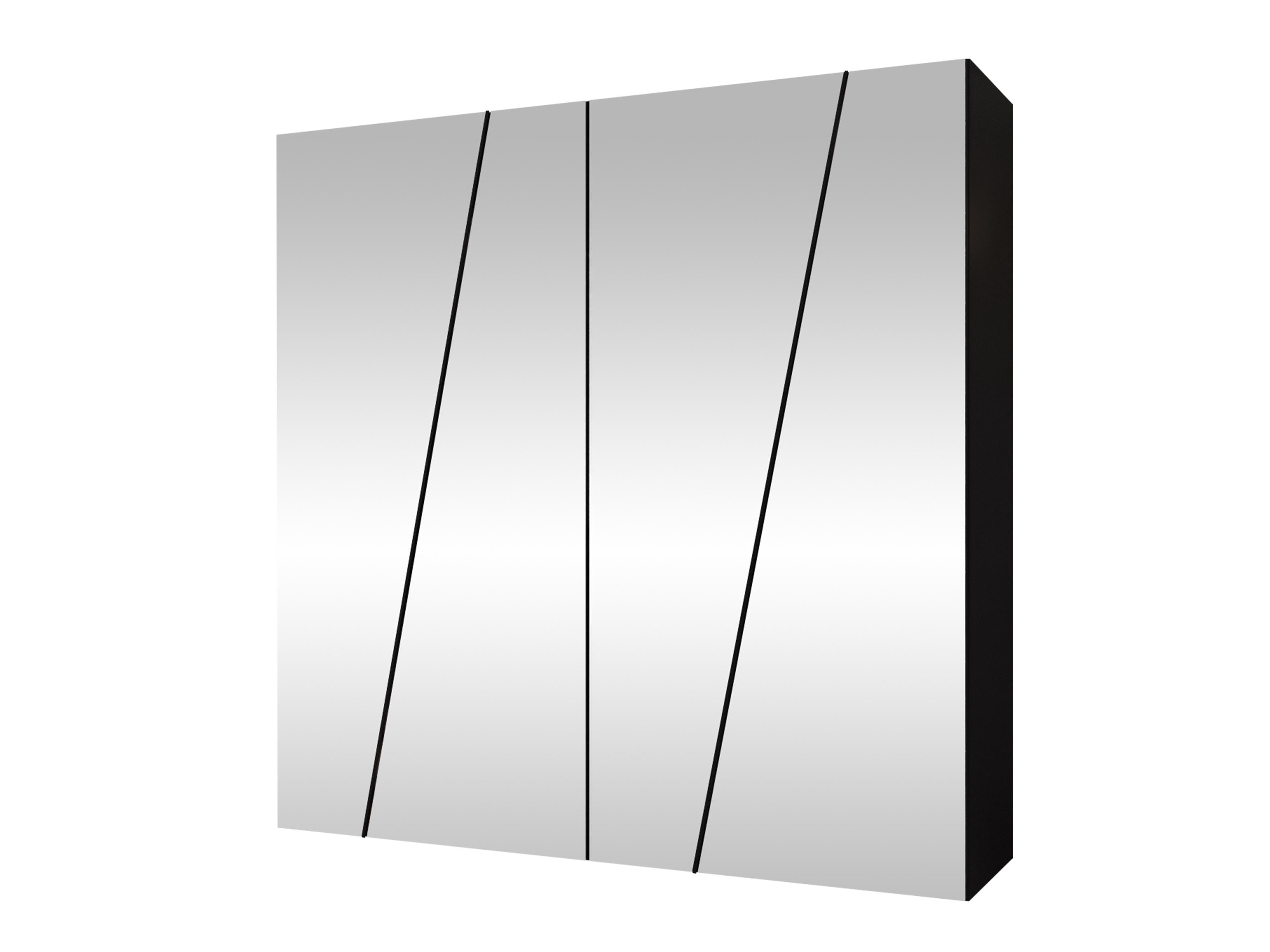 Garderobeskab Hartford 636 (Sort)