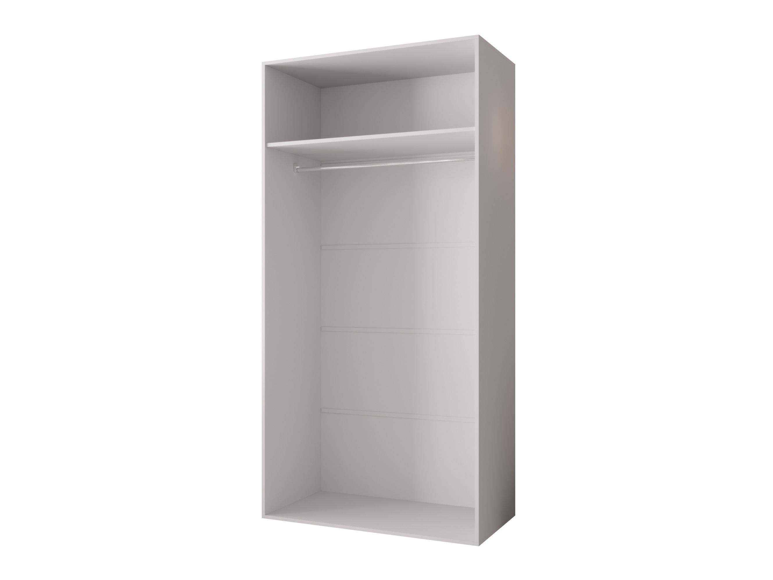 Garderobeskab Hartford 639 (Sort)