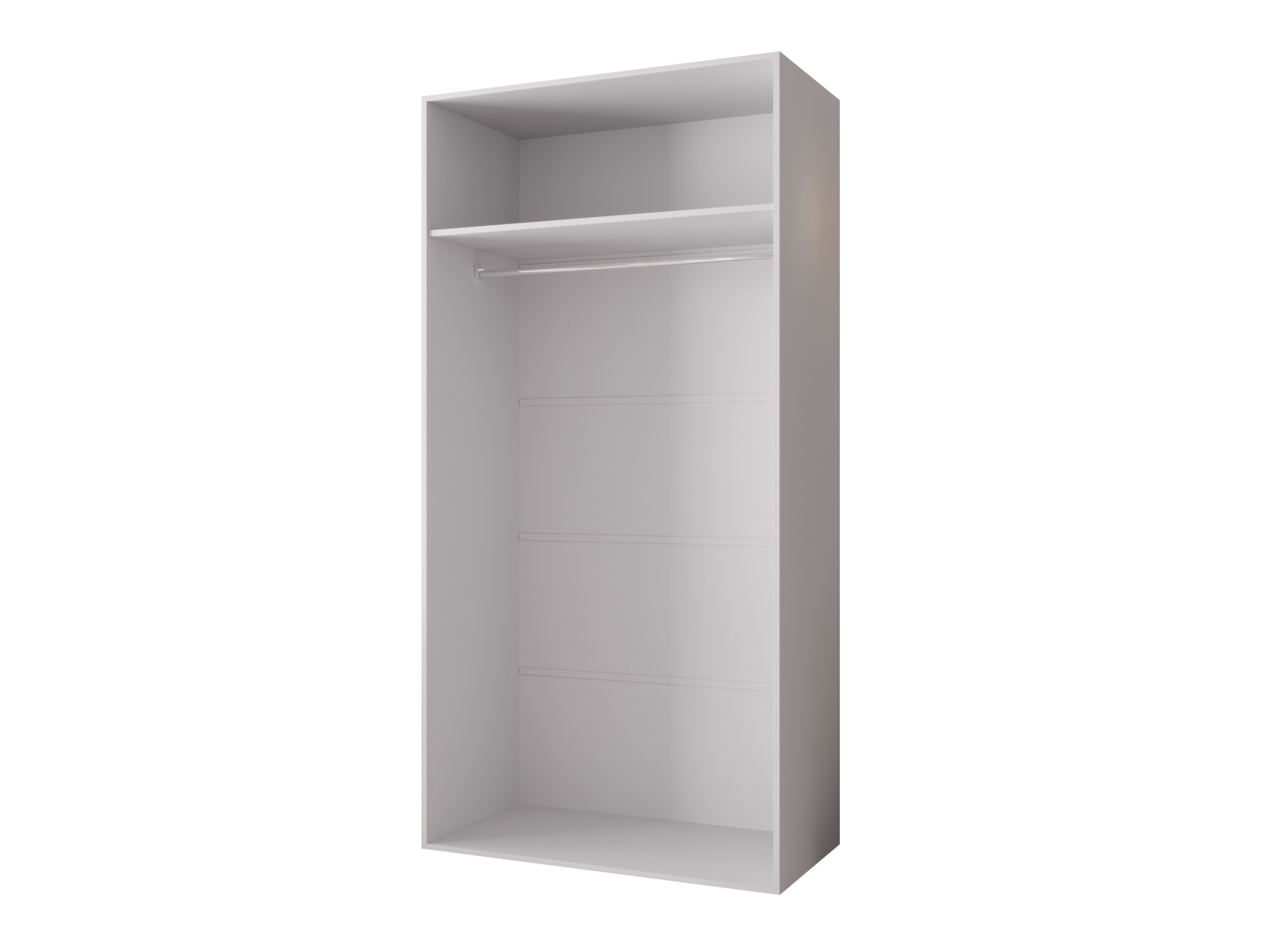 Garderobeskab Hartford 639 (Sort)