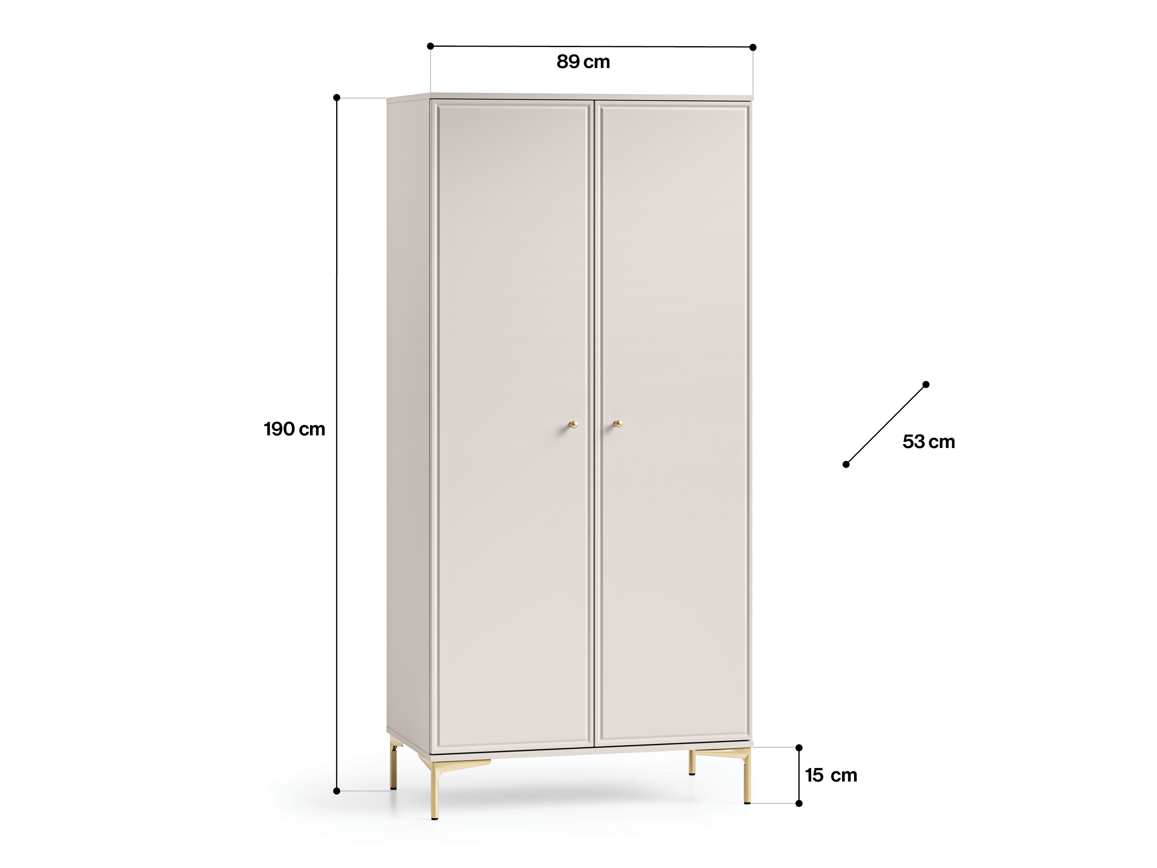 Garderobeskab Cirnoli 100