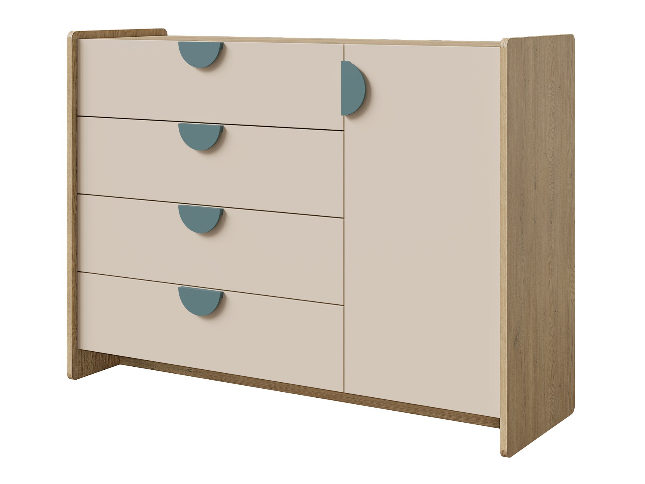 Kommode Fivelbi 108 (Blå)