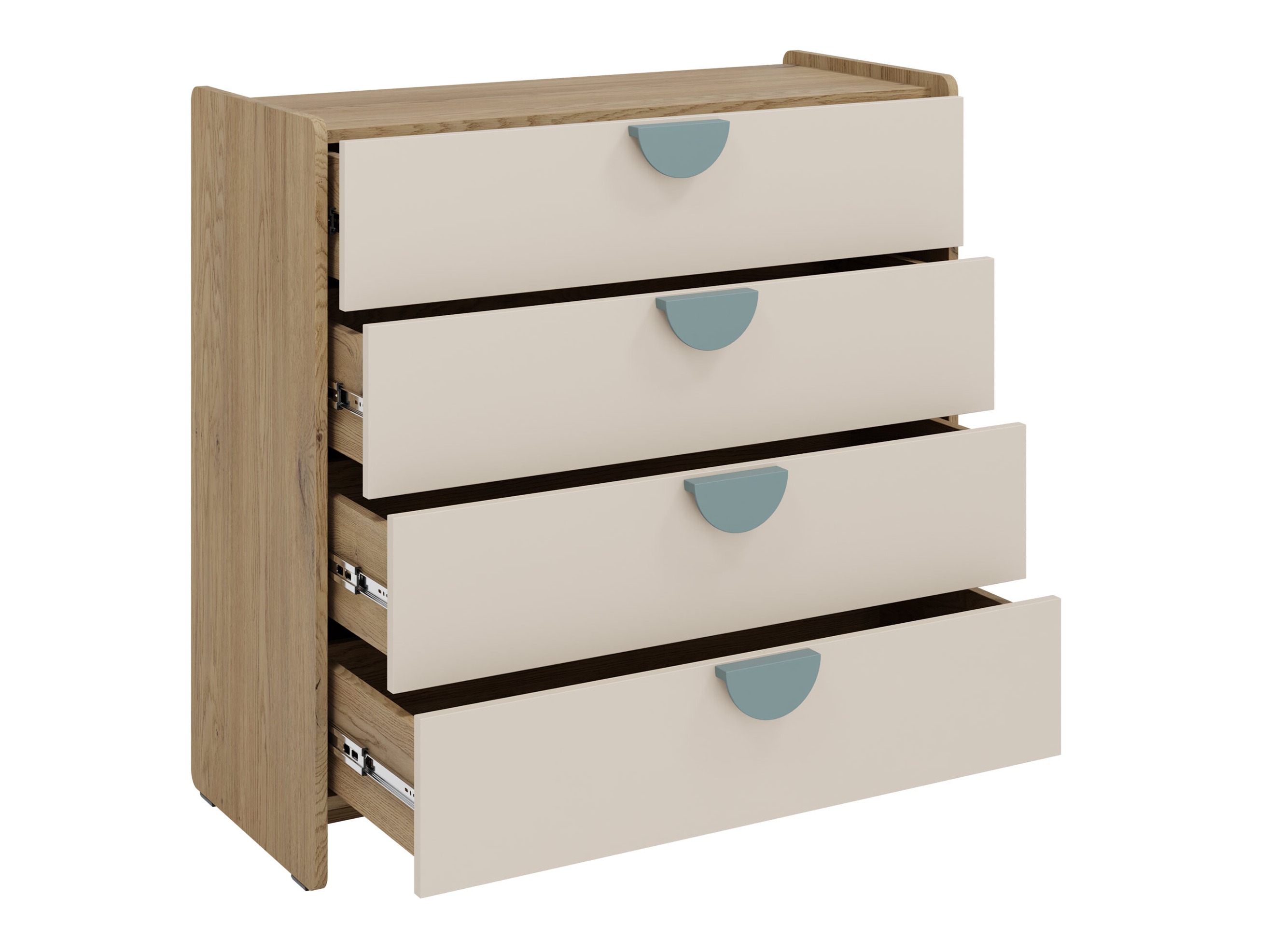 Kommode Fivelbi 109 (Lyserød)