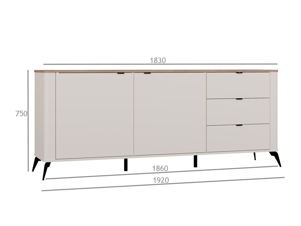 Kommode Soavie 106 (Kashmir)