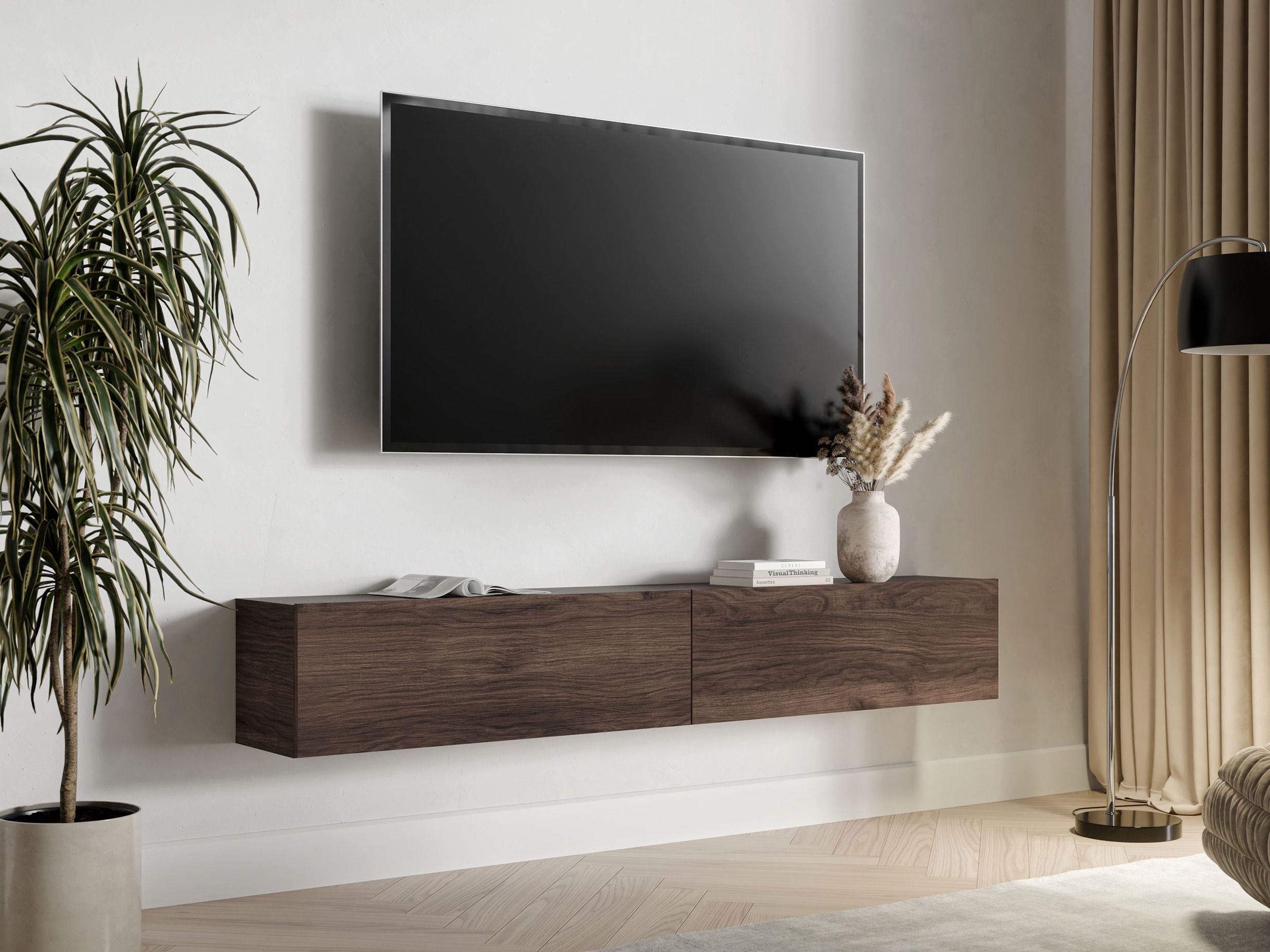 TV-bord Donos II (Valnød)