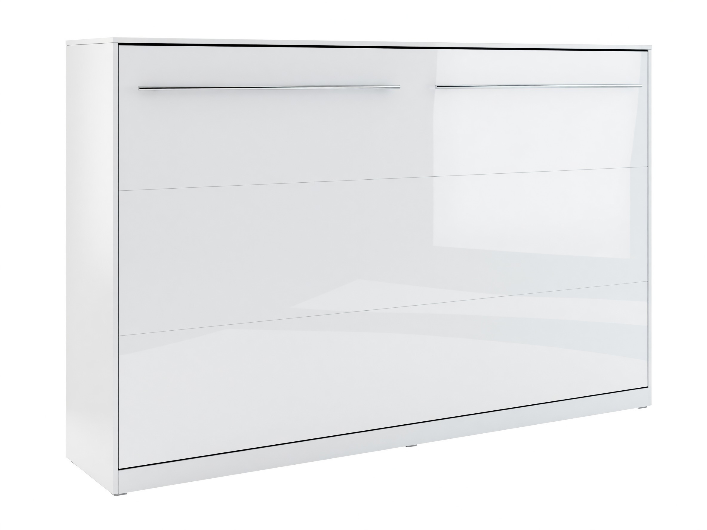 Vægseng Concept Pro Lenart IV (Hvid + Glansfuld hvid)
