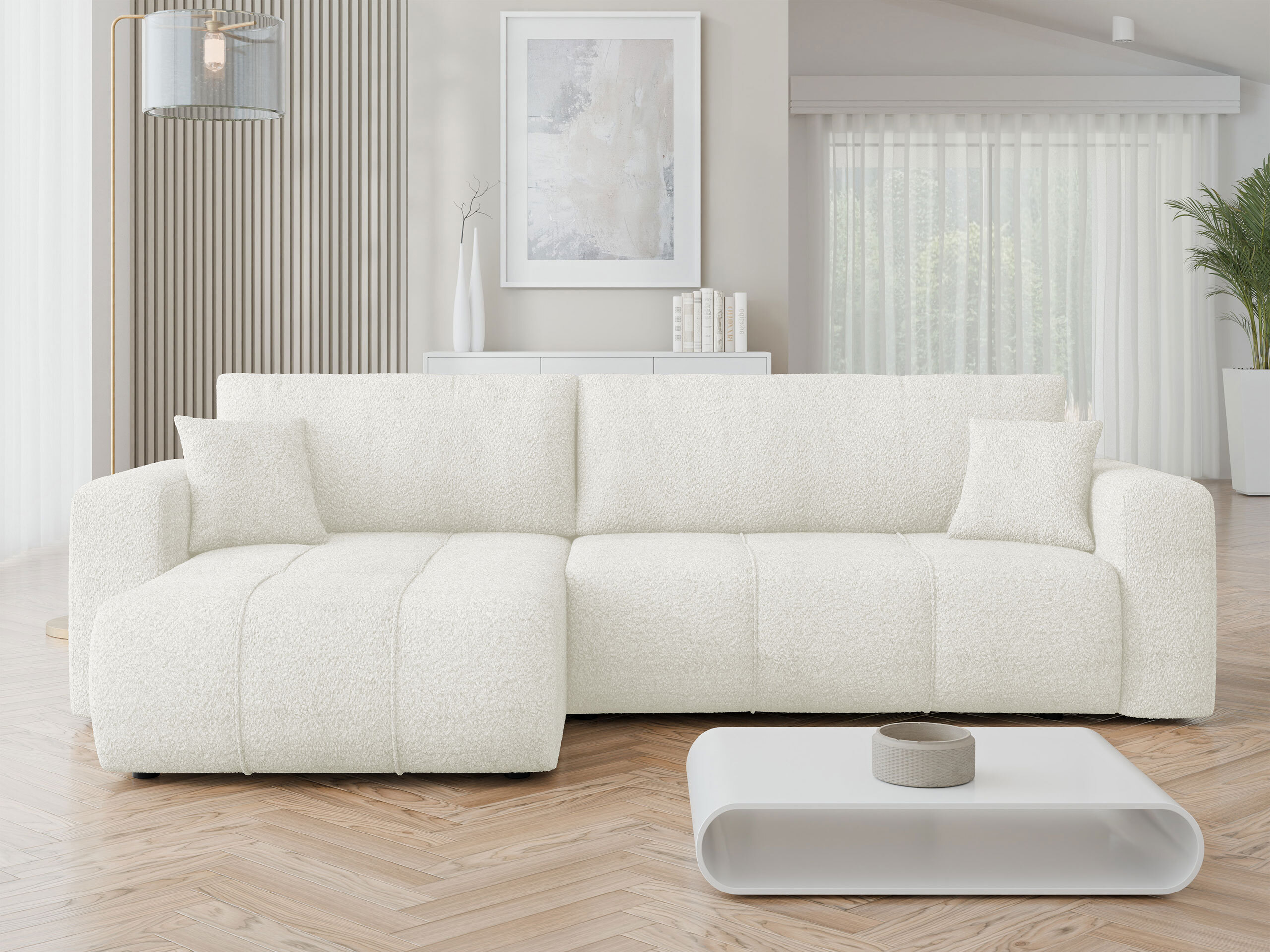 Hjørnesofa Comfivo Laurus I (Coral 15)