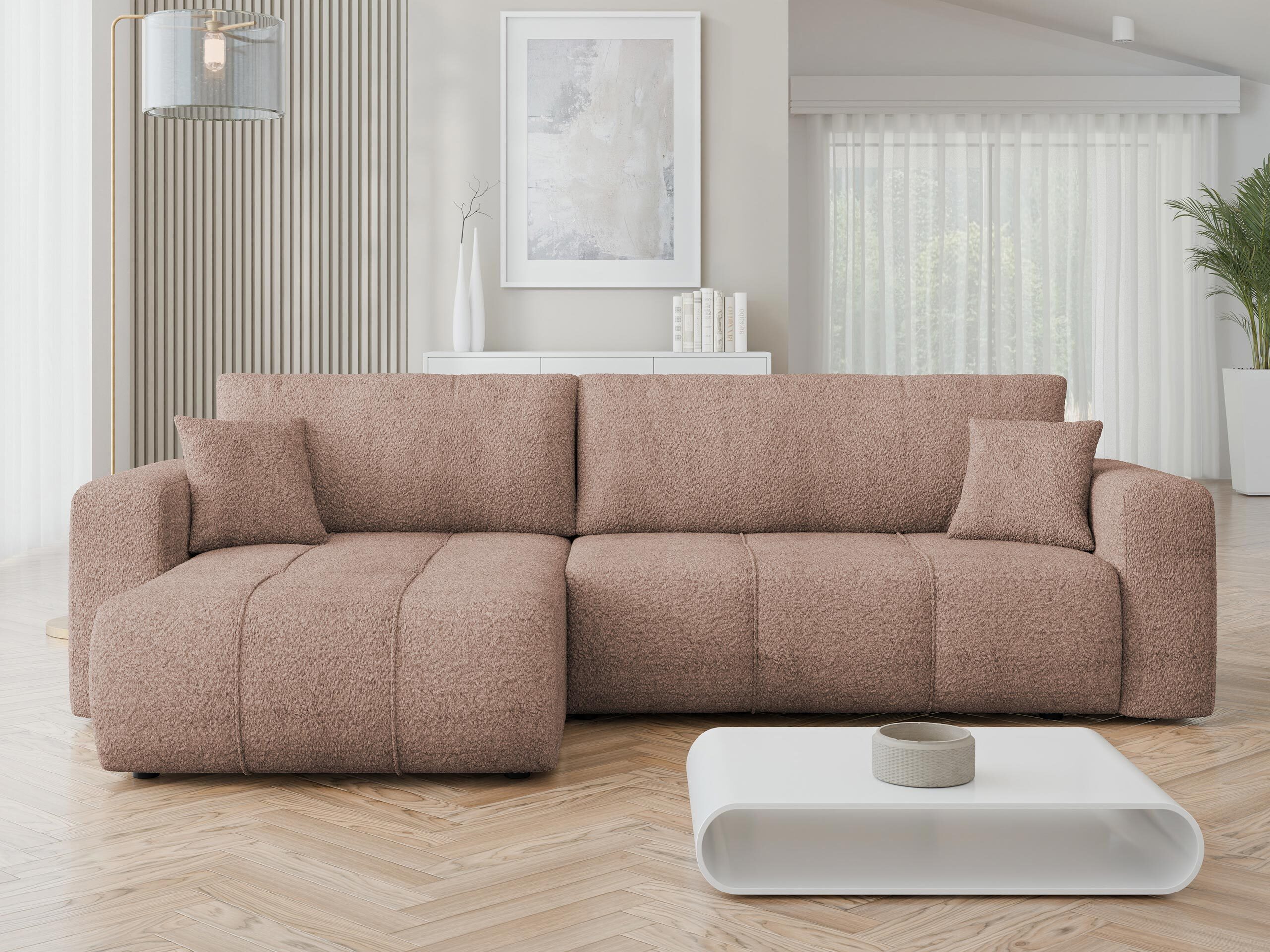 Hjørnesofa Comfivo Laurus I (Coral 45)