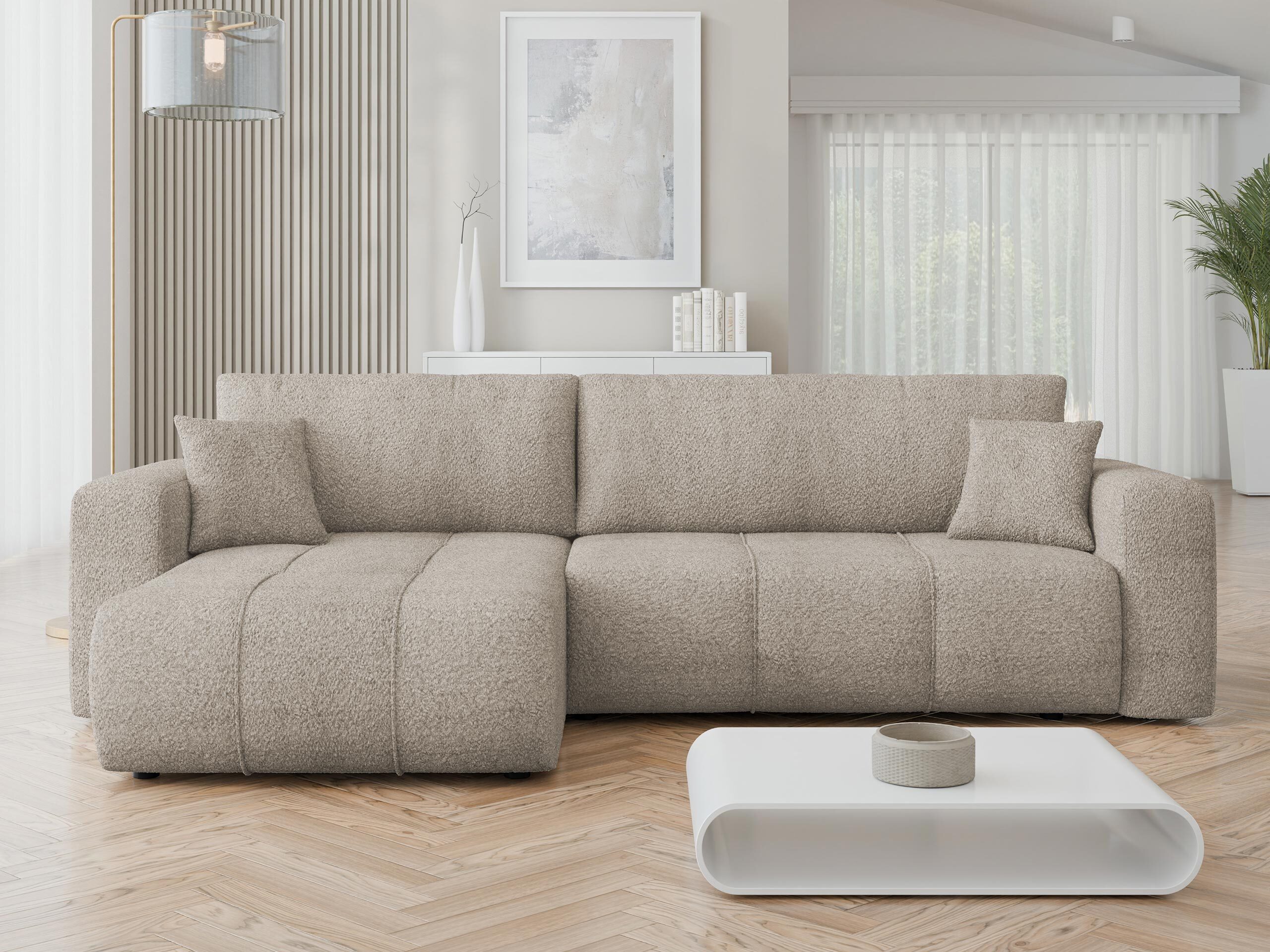 Hjørnesofa Comfivo Laurus I (Coral 50)
