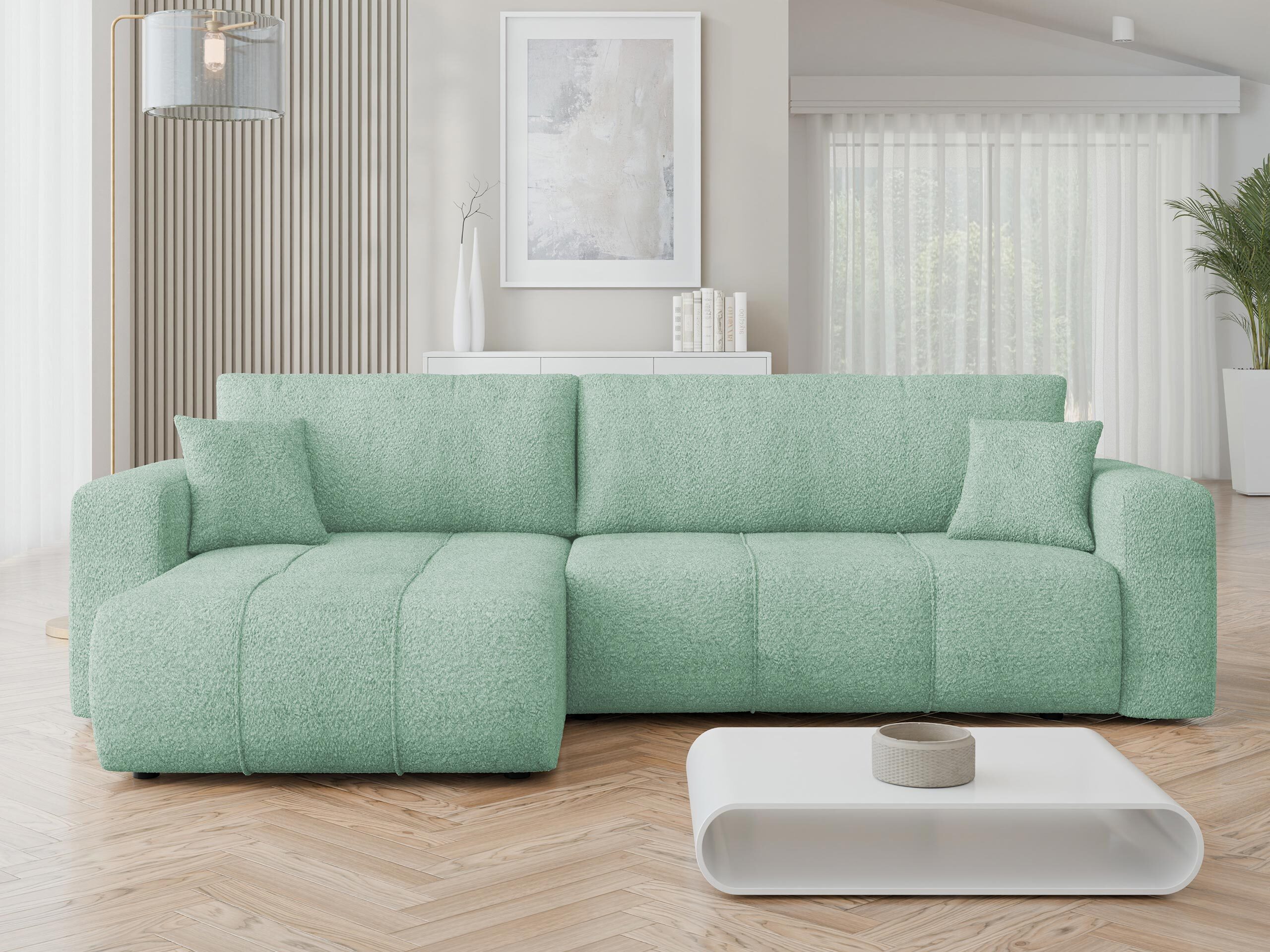 Hjørnesofa Comfivo Laurus I (Coral 55)