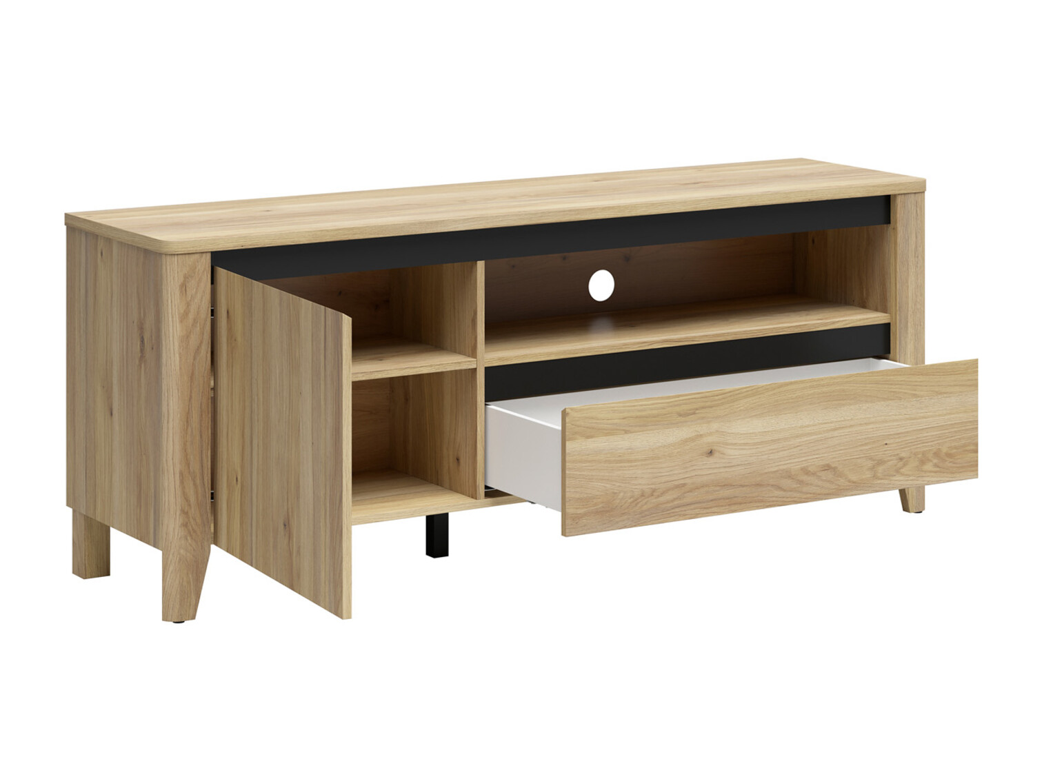TV-bord Talduno 100 (Lys eg)
