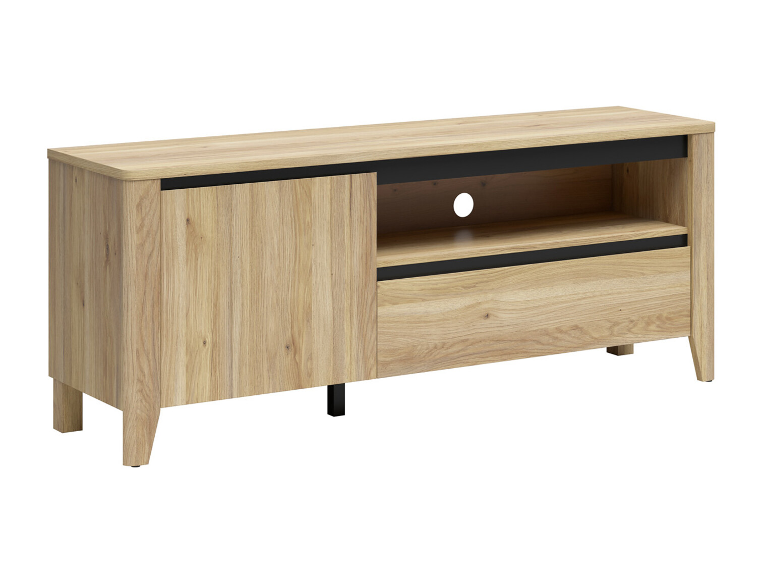 TV-bord Talduno 100 (Lys eg)