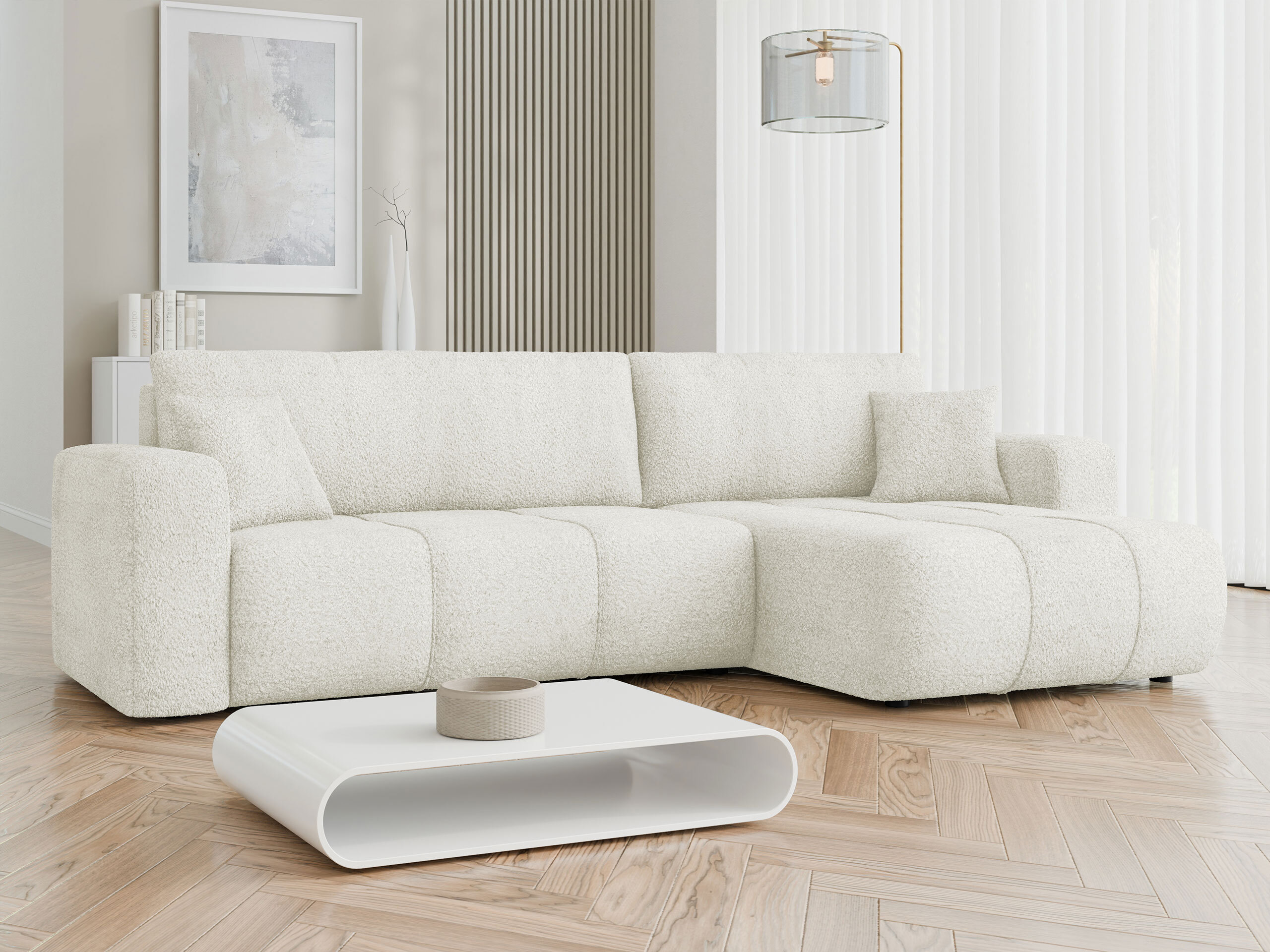 Hjørnesofa Comfivo Laurus I (Coral 15)