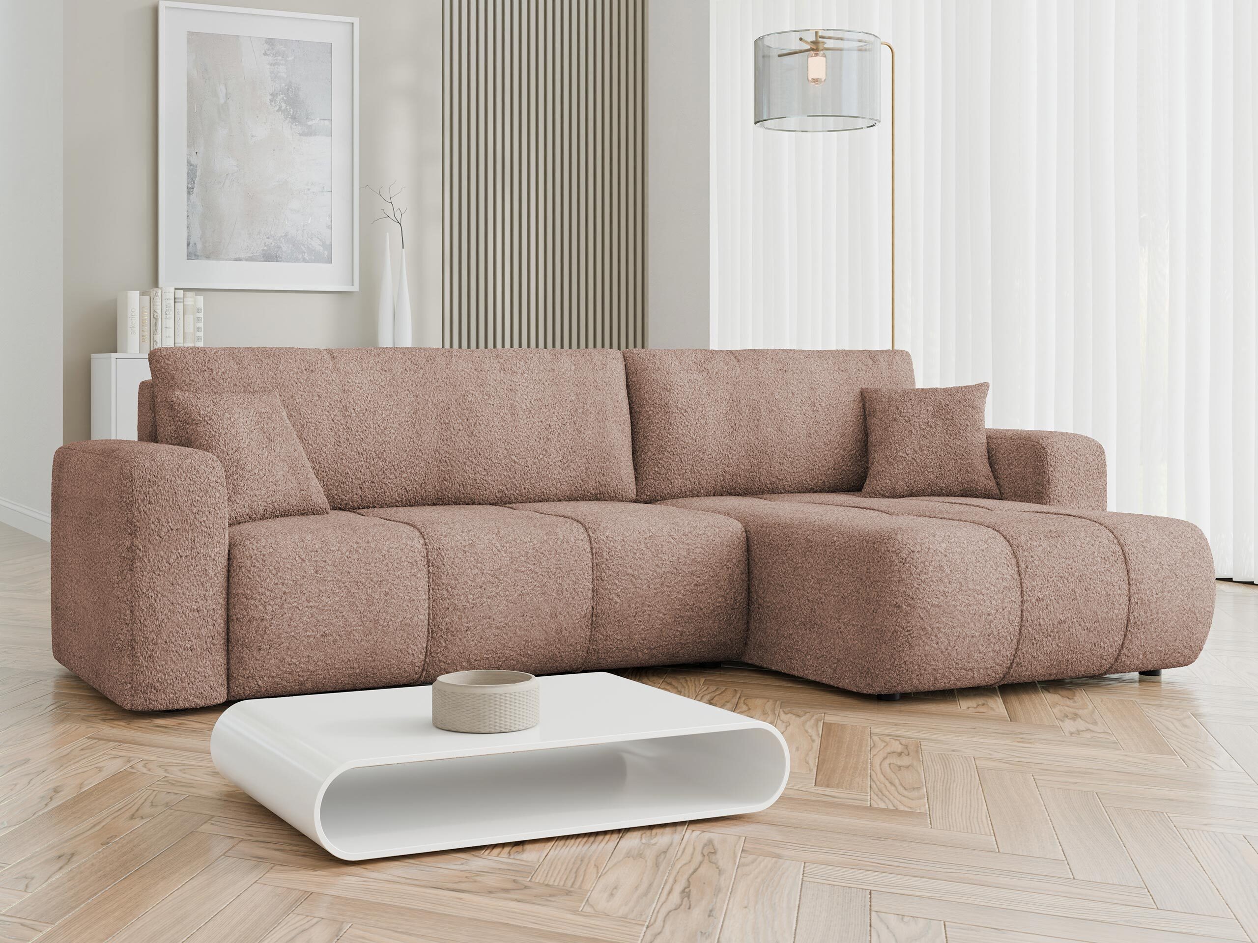 Hjørnesofa Comfivo Laurus I (Coral 45)