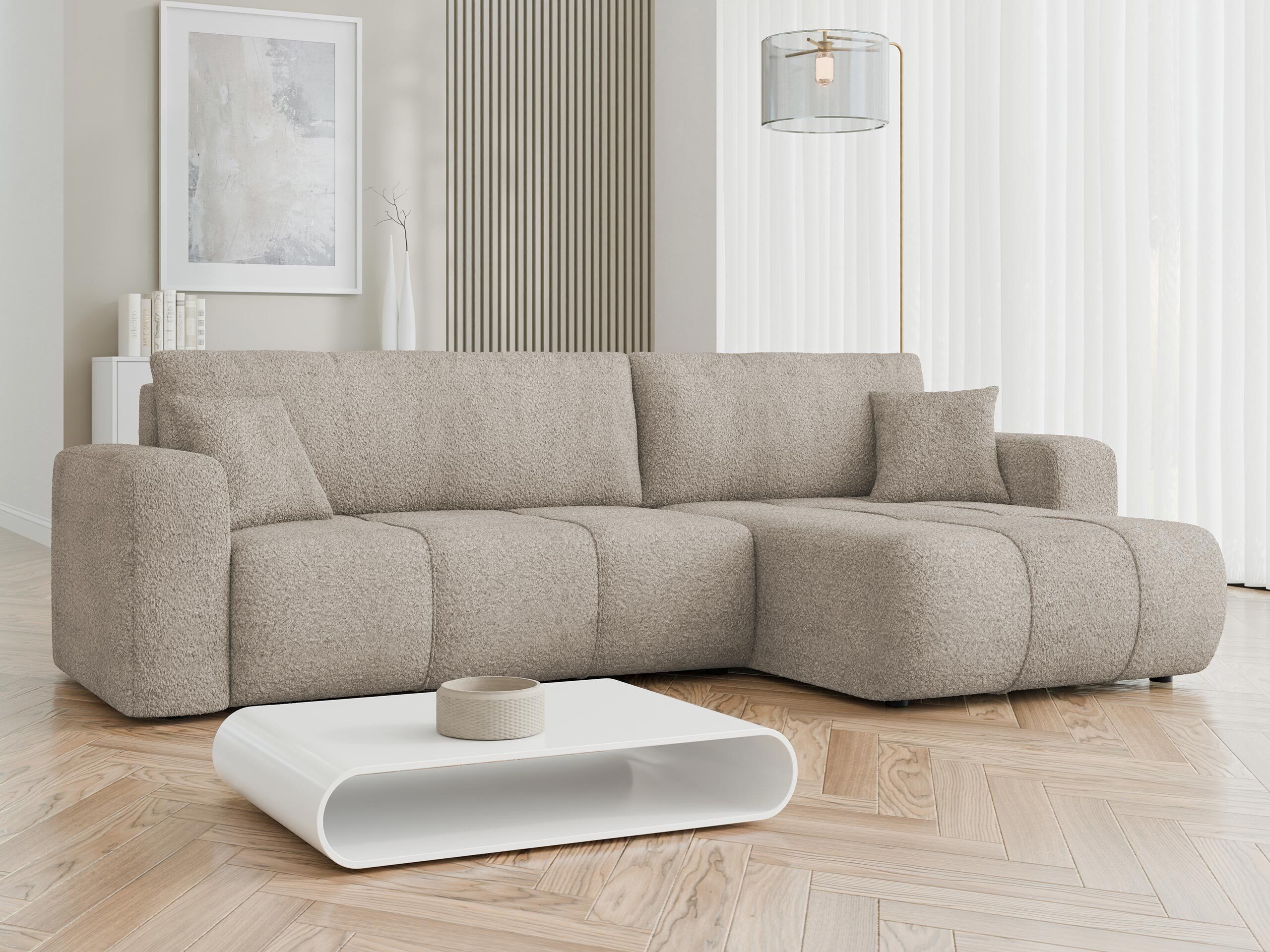 Hjørnesofa Comfivo Laurus I (Coral 50)