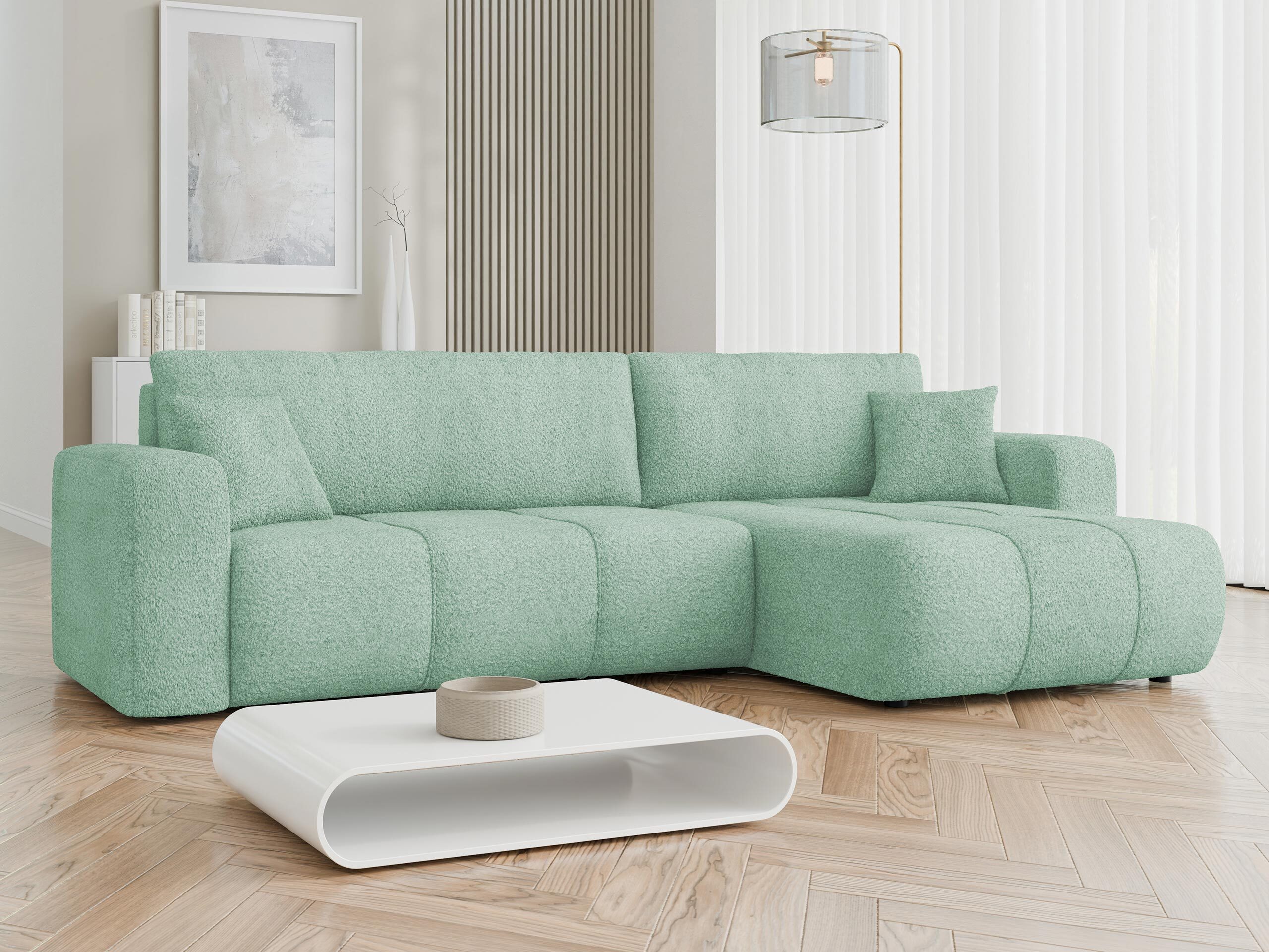 Hjørnesofa Comfivo Laurus I (Coral 55)