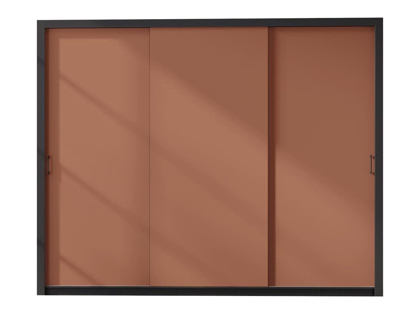 Garderobeskab Murrieta 193 (Sort + Brun)