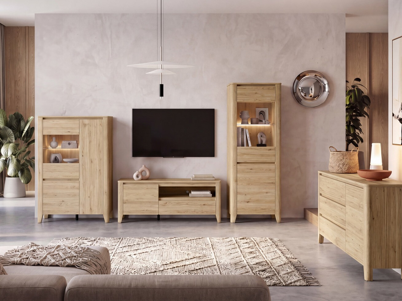 Kommode Talduno 105 (Lys eg)