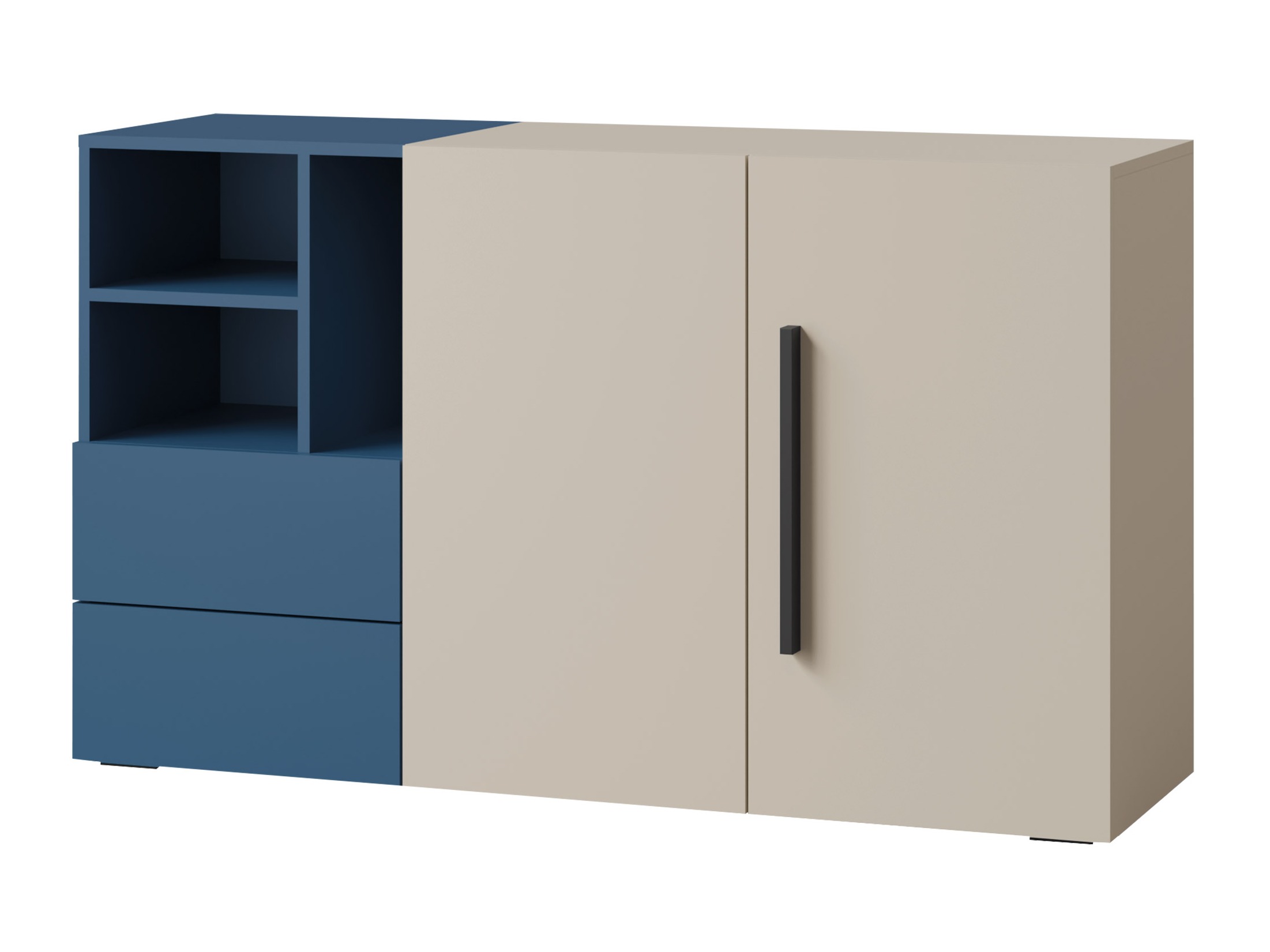Kommode Etruva 106 (Kashmir + Blå)