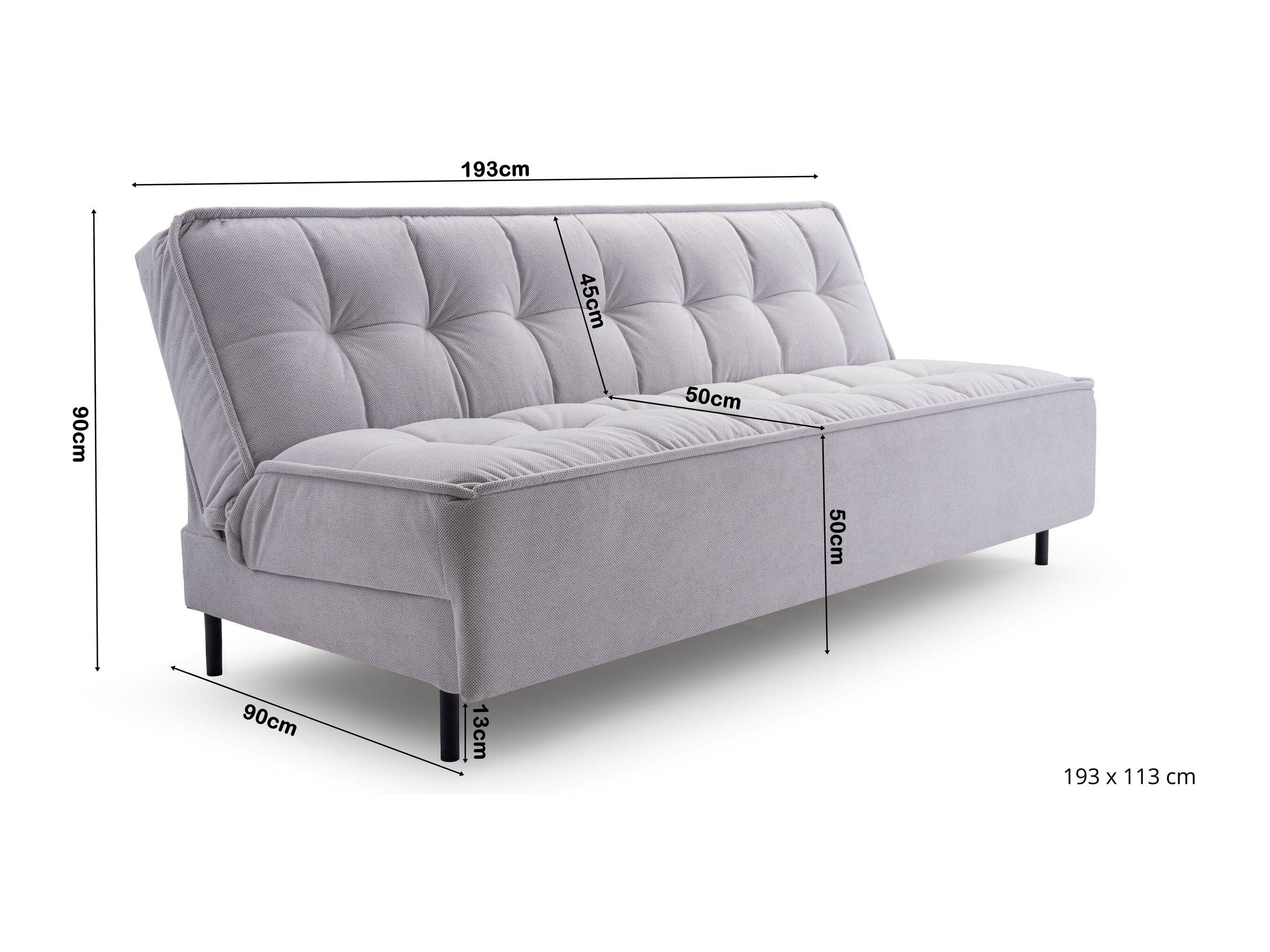 Sovesofa Lufkin 149 (Curio 60)