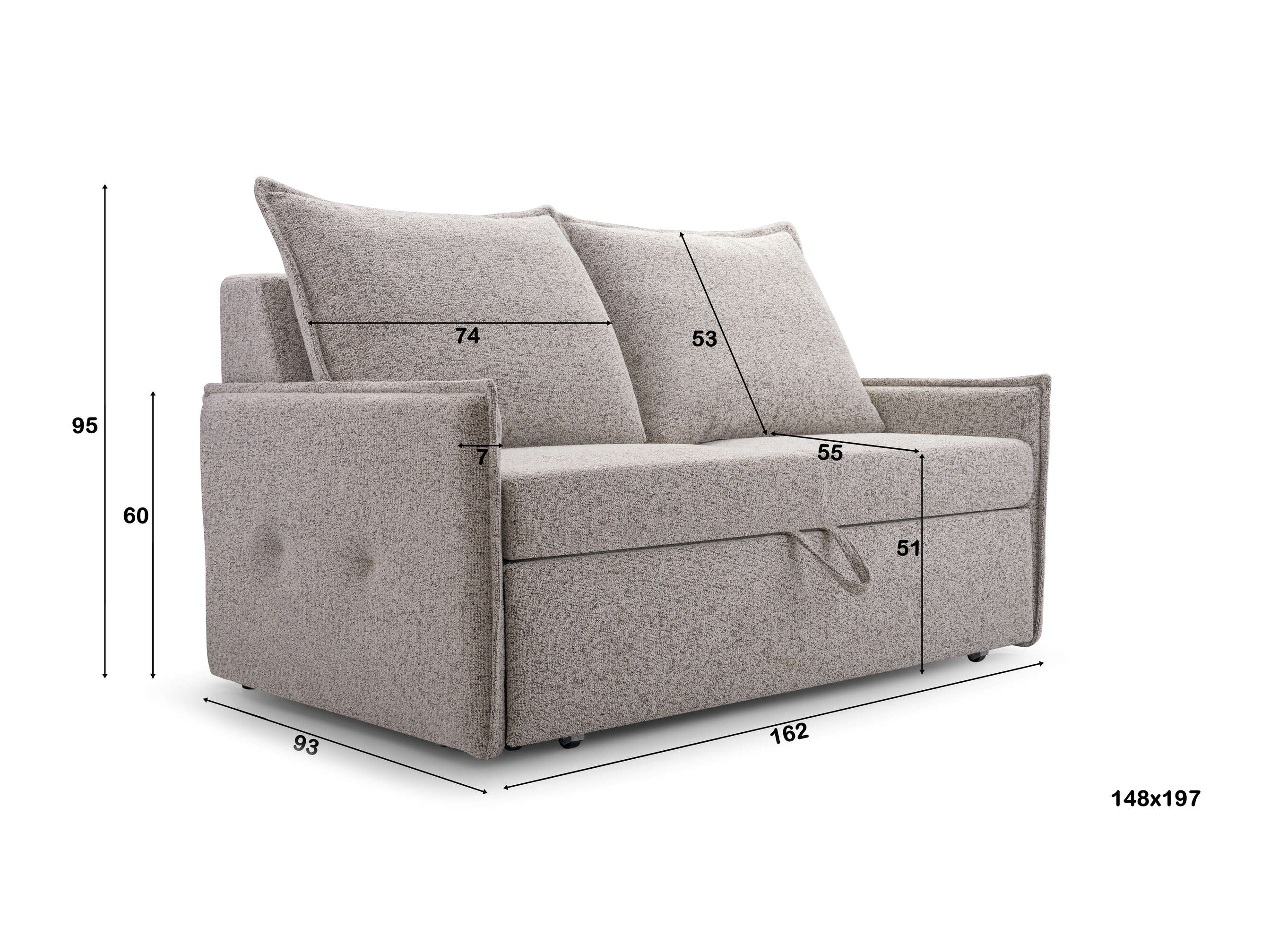 Sovesofa Lufkin 163 (Puente 06)