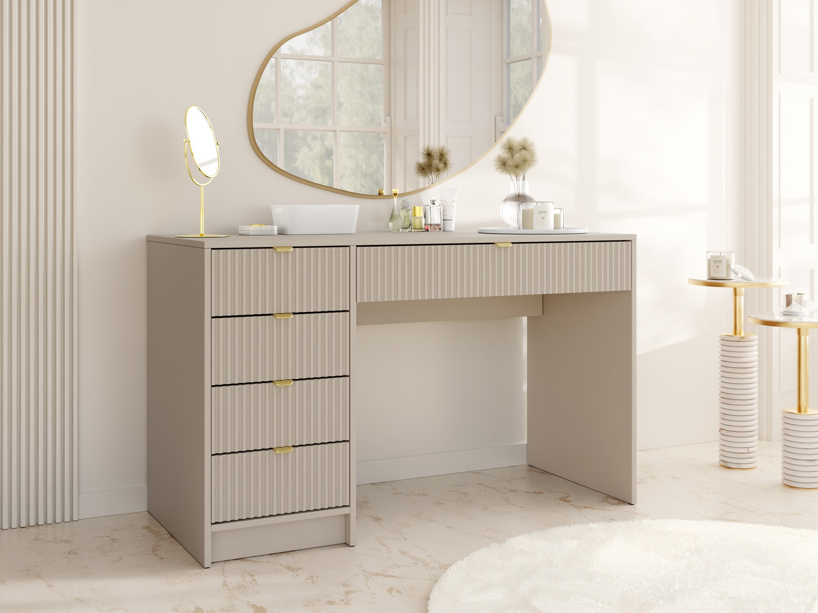 Skrivebord Comfivo Papilio (Beige)