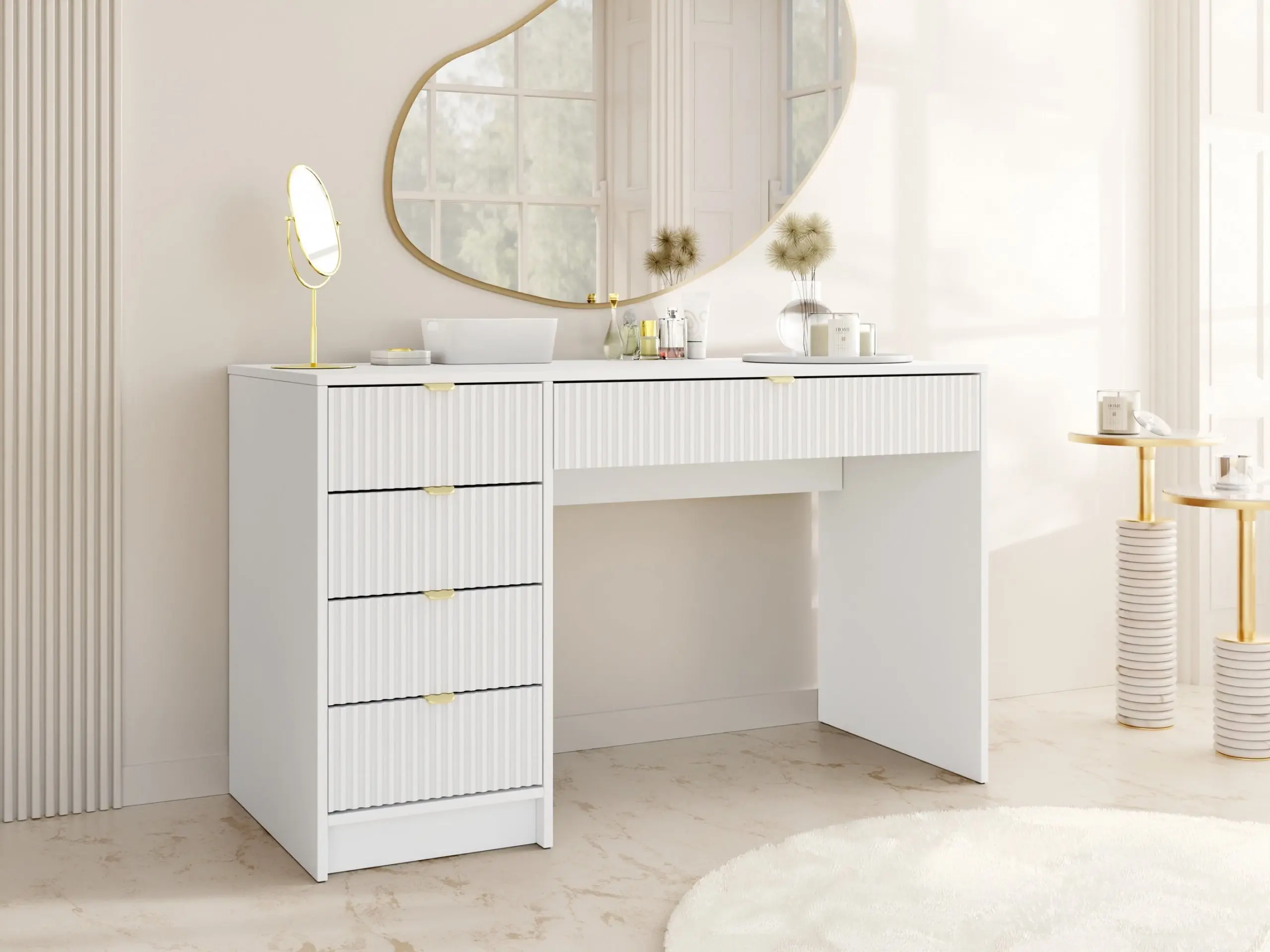 Skrivebord Comfivo Papilio (Hvid)