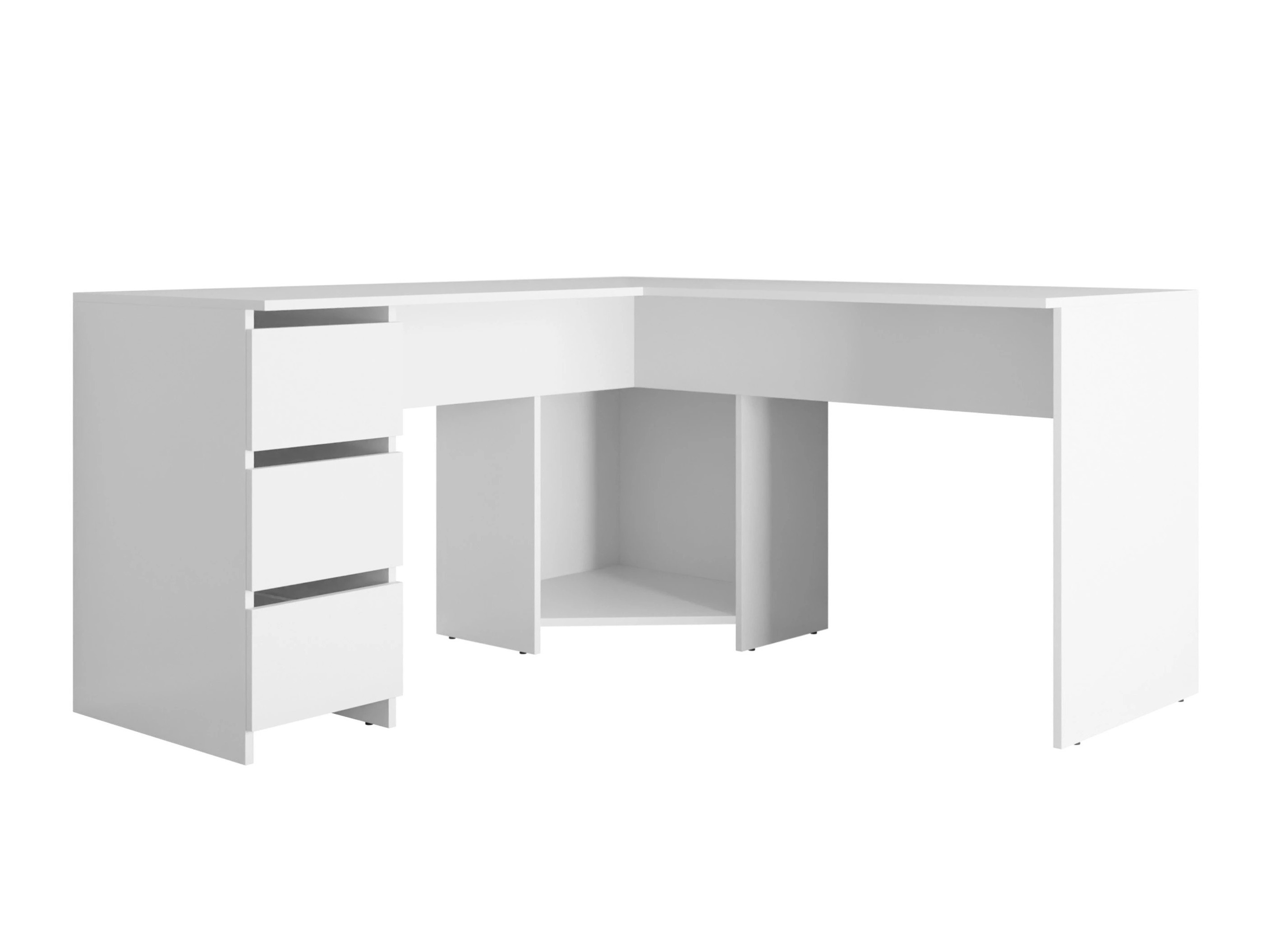 Hjørneskrivebord Comfivo 576 (Hvid)