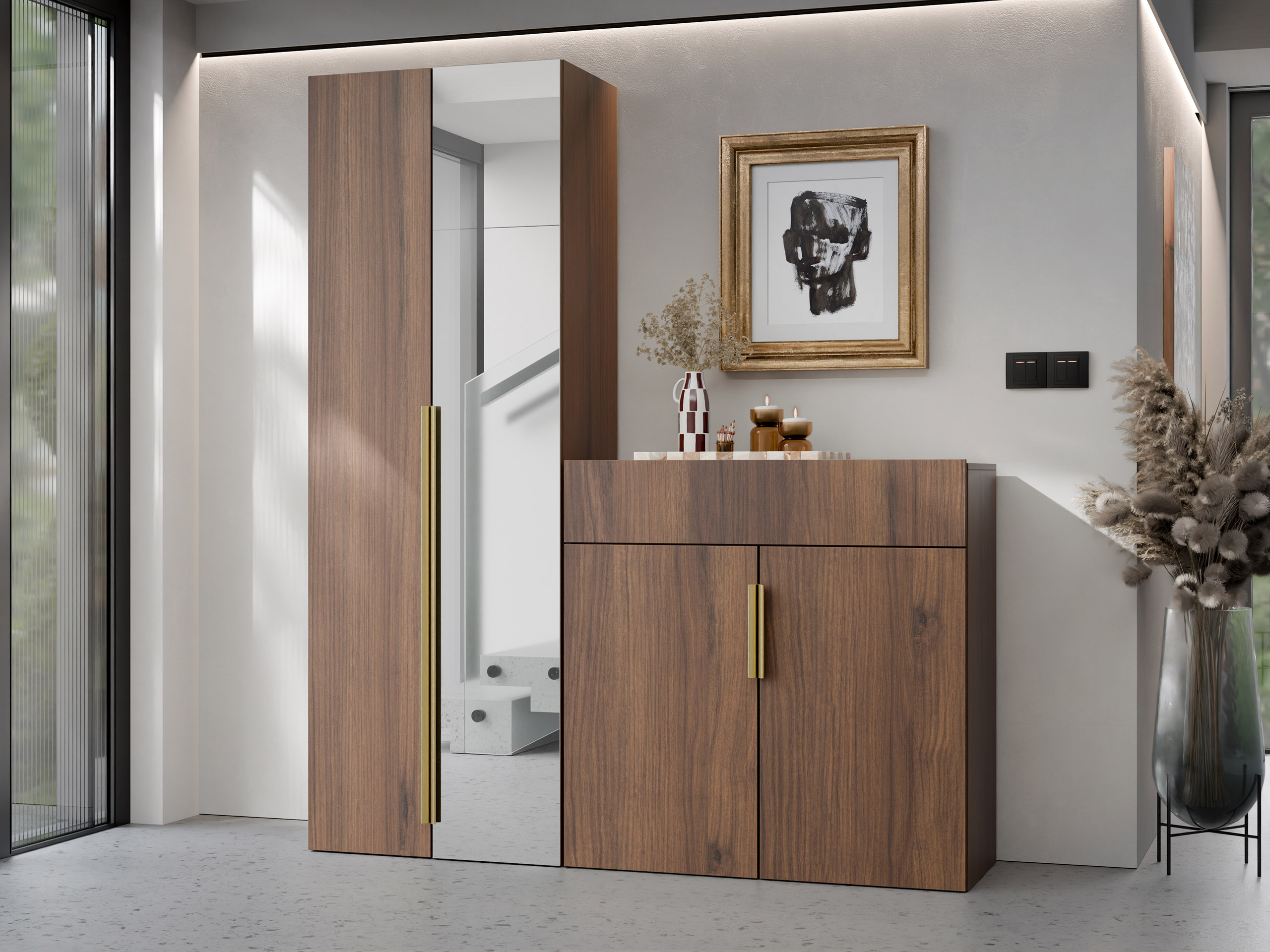 Kommode Comfivo Auditor (Valnød)
