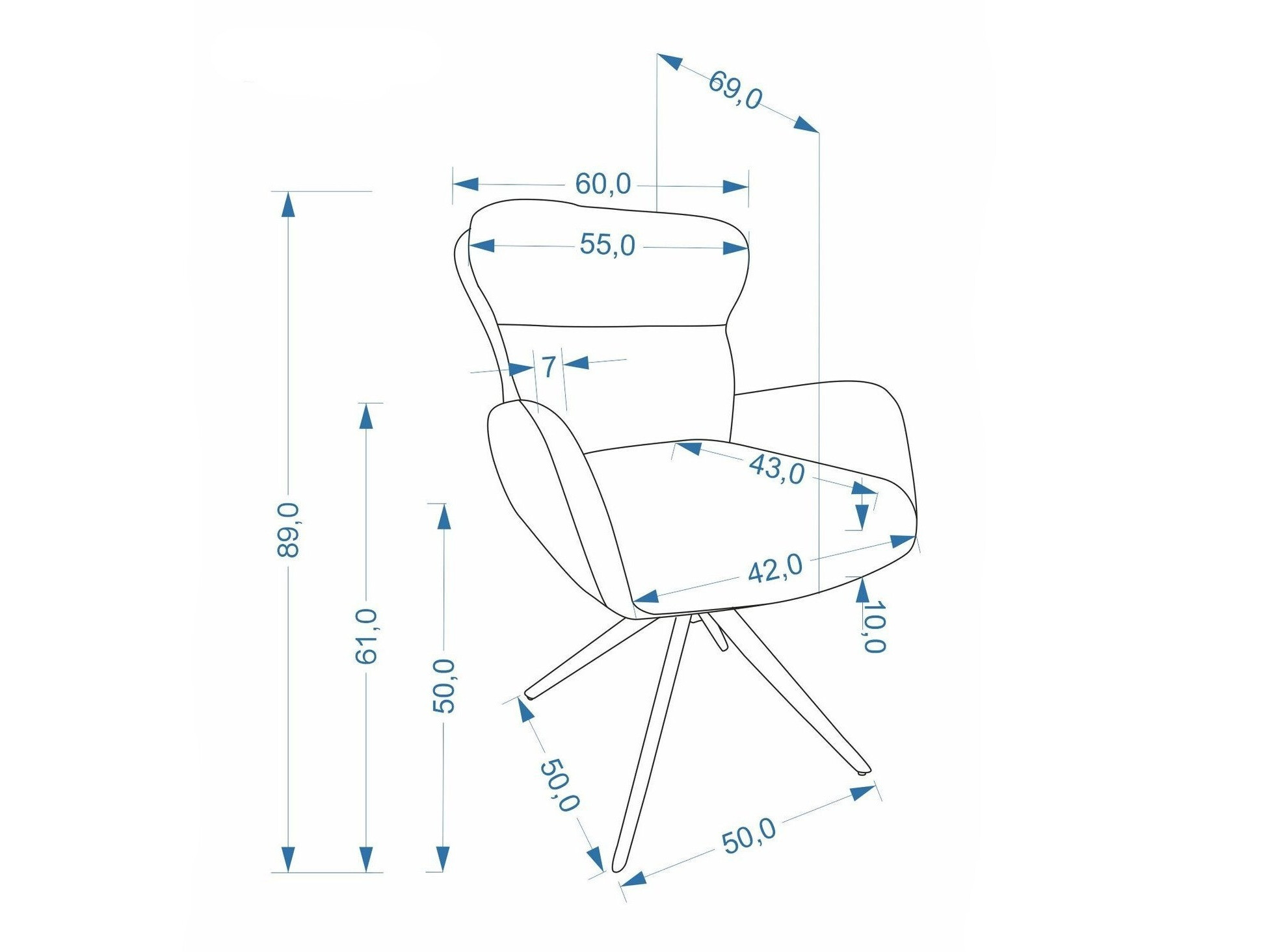 Stol Houston 2189 (Tresor 09)