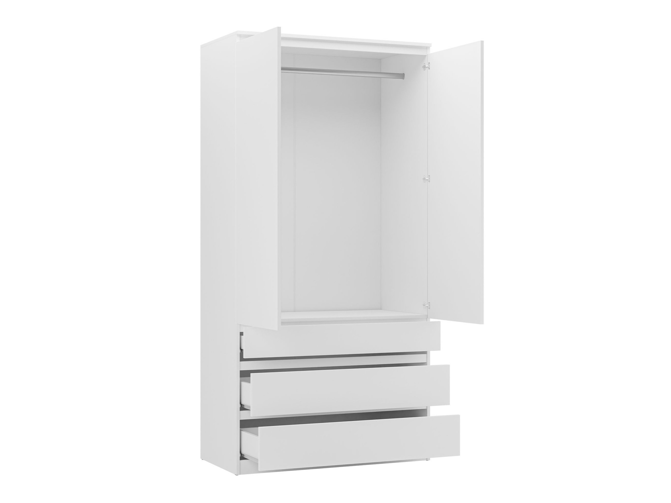 Garderobeskab Comfivo Structor (Hvid)