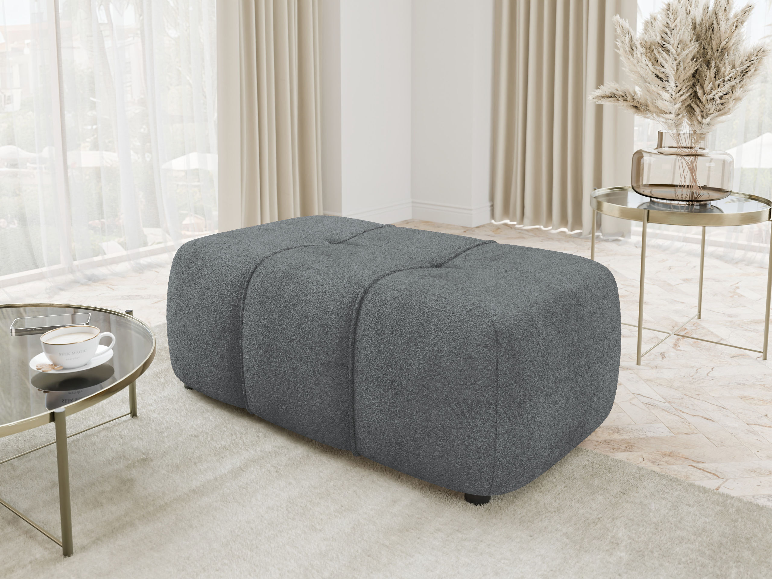 Polstret bænk Comfivo Laurus (Coral 80)