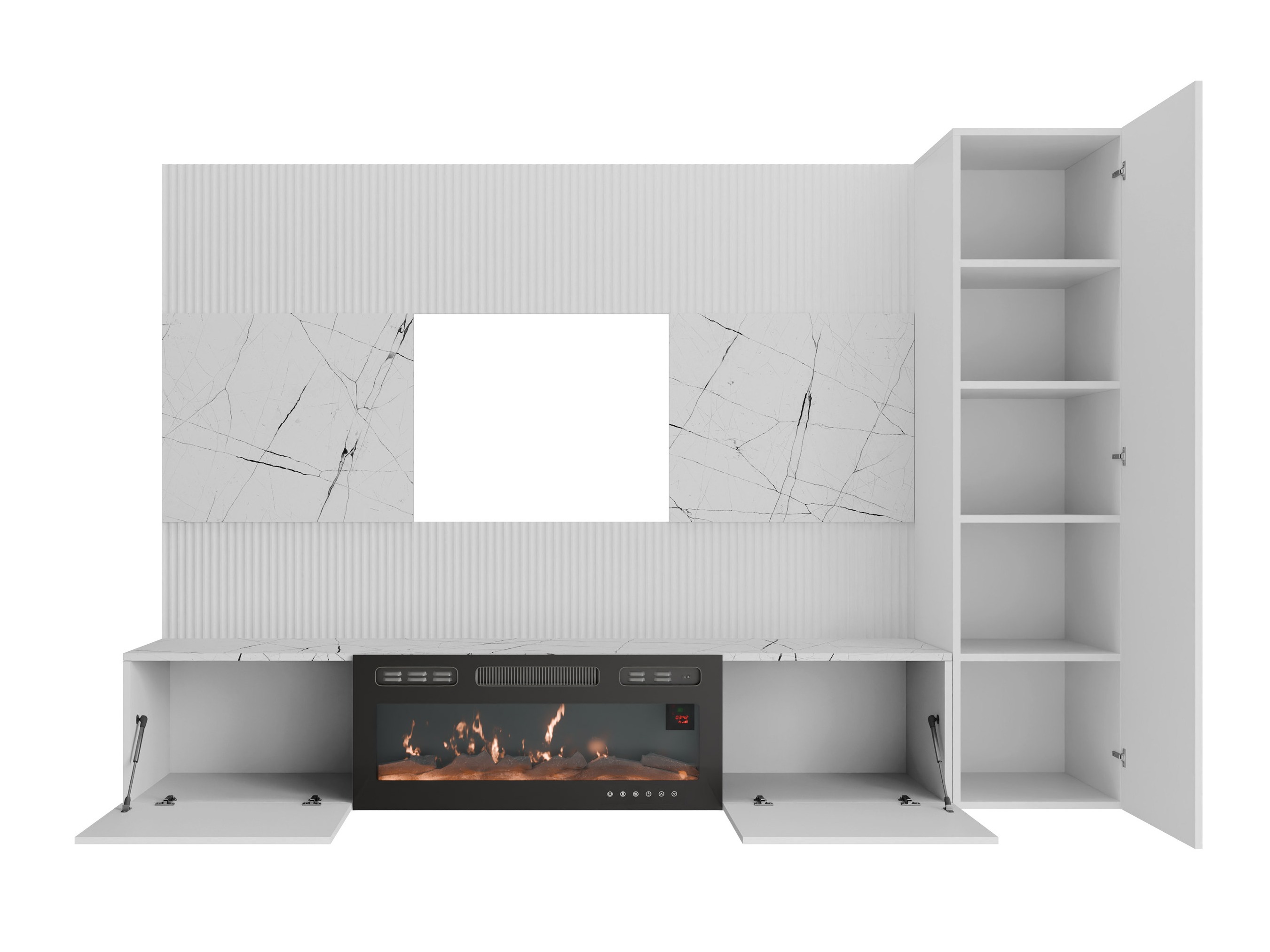 Stuemøbelsæt Comfivo Salix IX (Beige + Cremona-eg)
