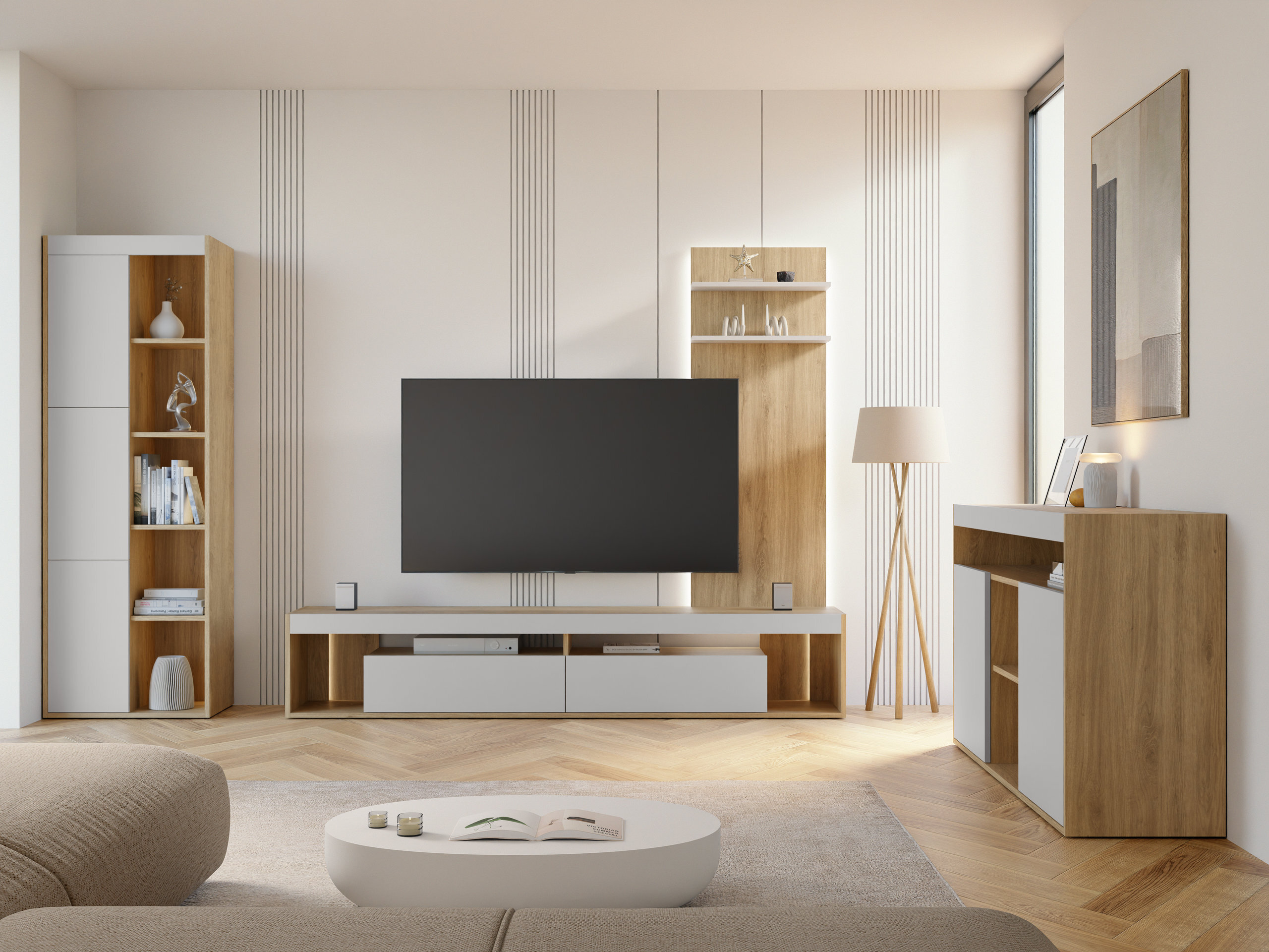 TV-bord Tenfioa 107 (Nej)