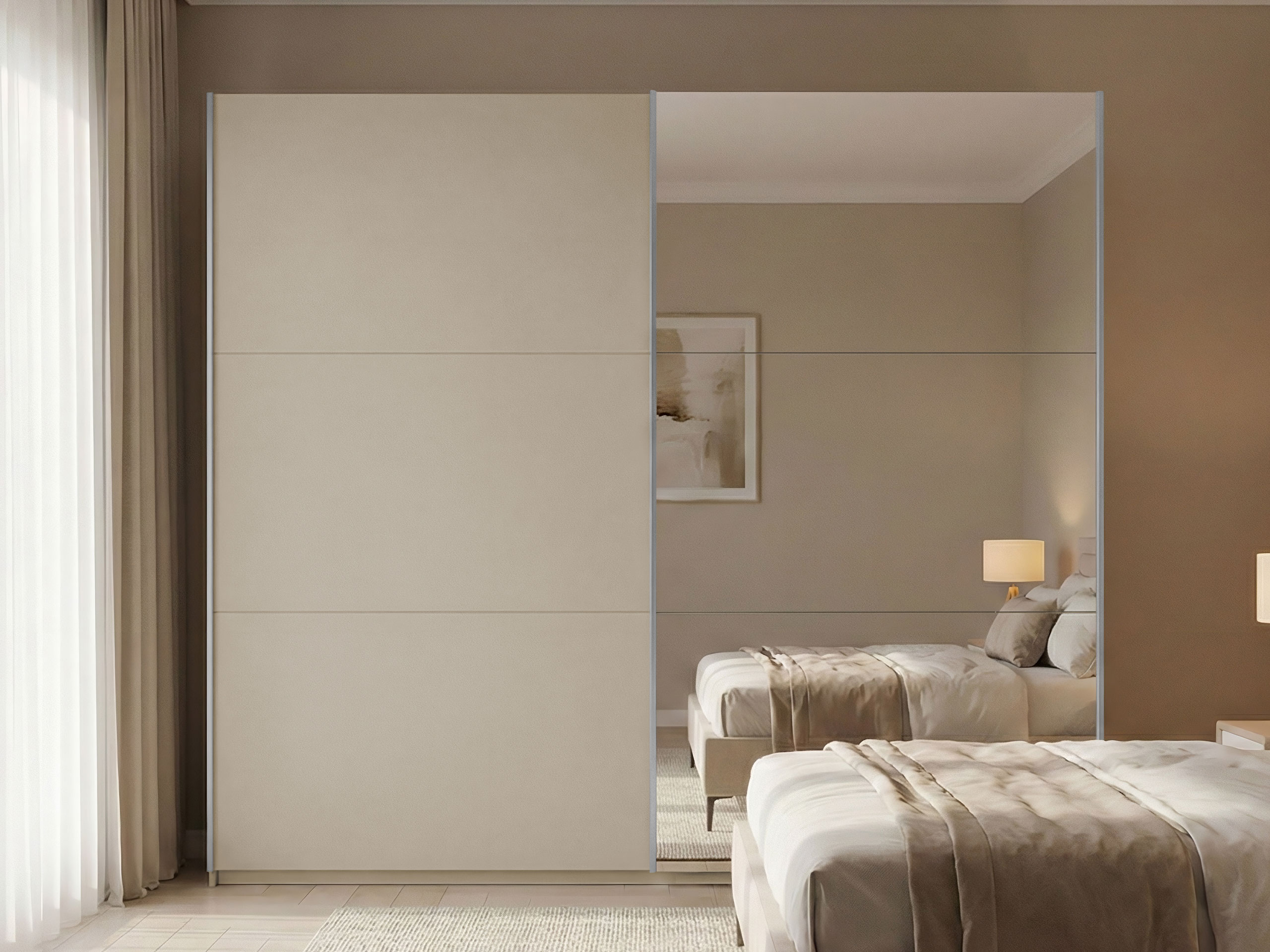 Garderobeskab Honolulu 131 (Beige)