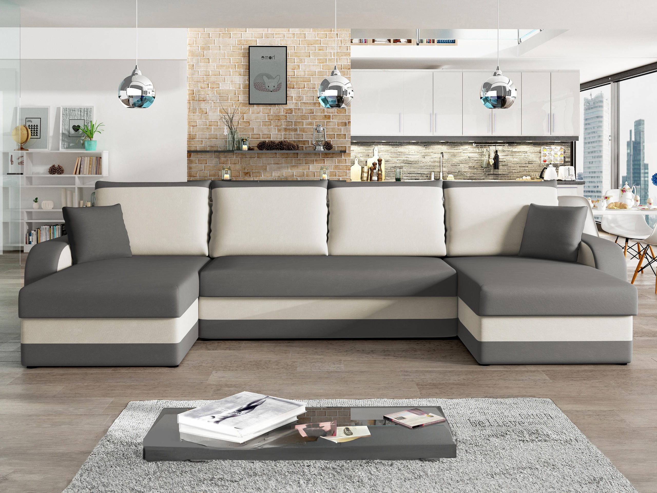 Hjørnesofa Comfivo Melissa IV (Alova 36 + Alova 71)