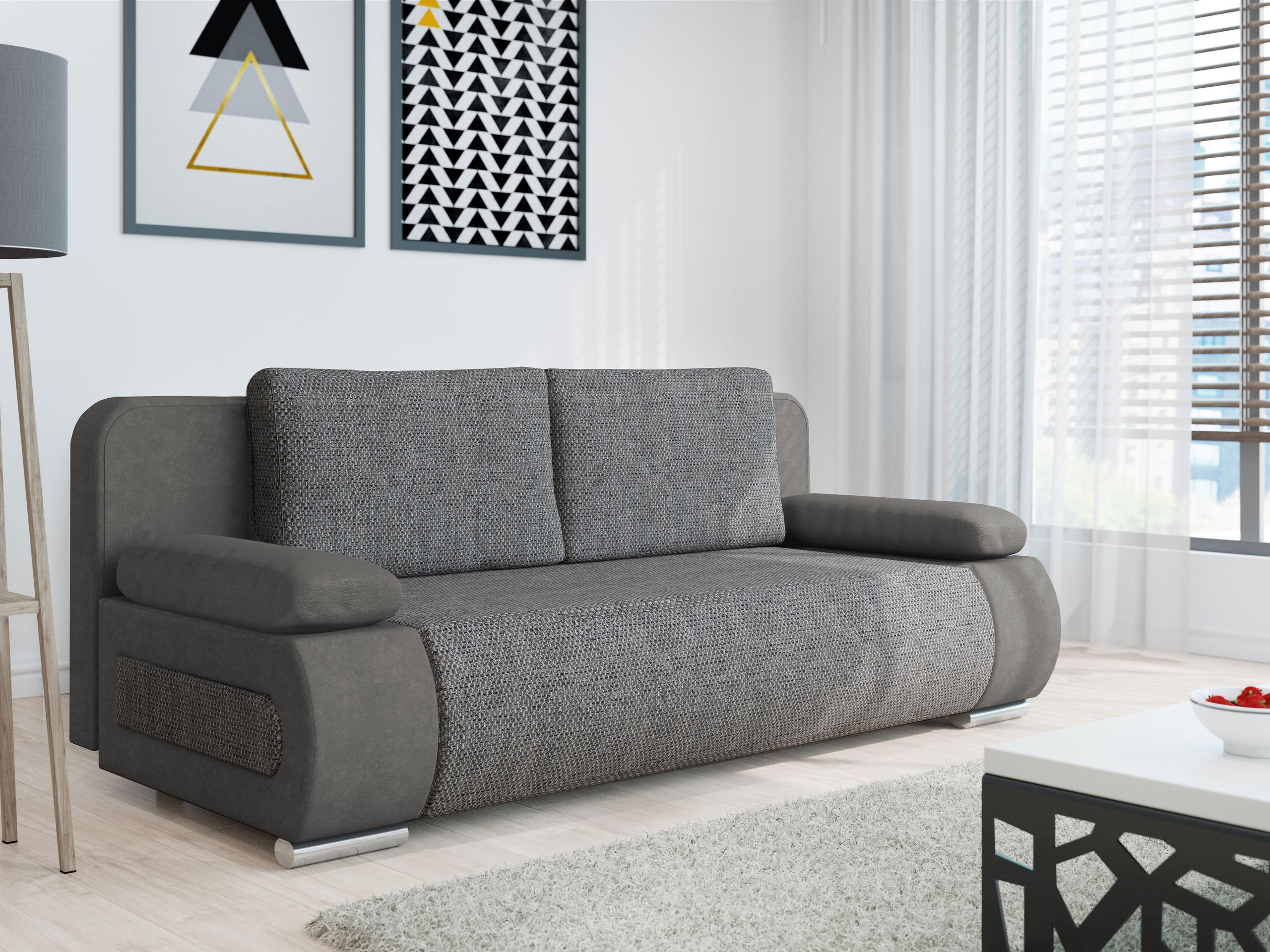 Sovesofa Comfivo Pudor (Alova 36 + Lawa 05)
