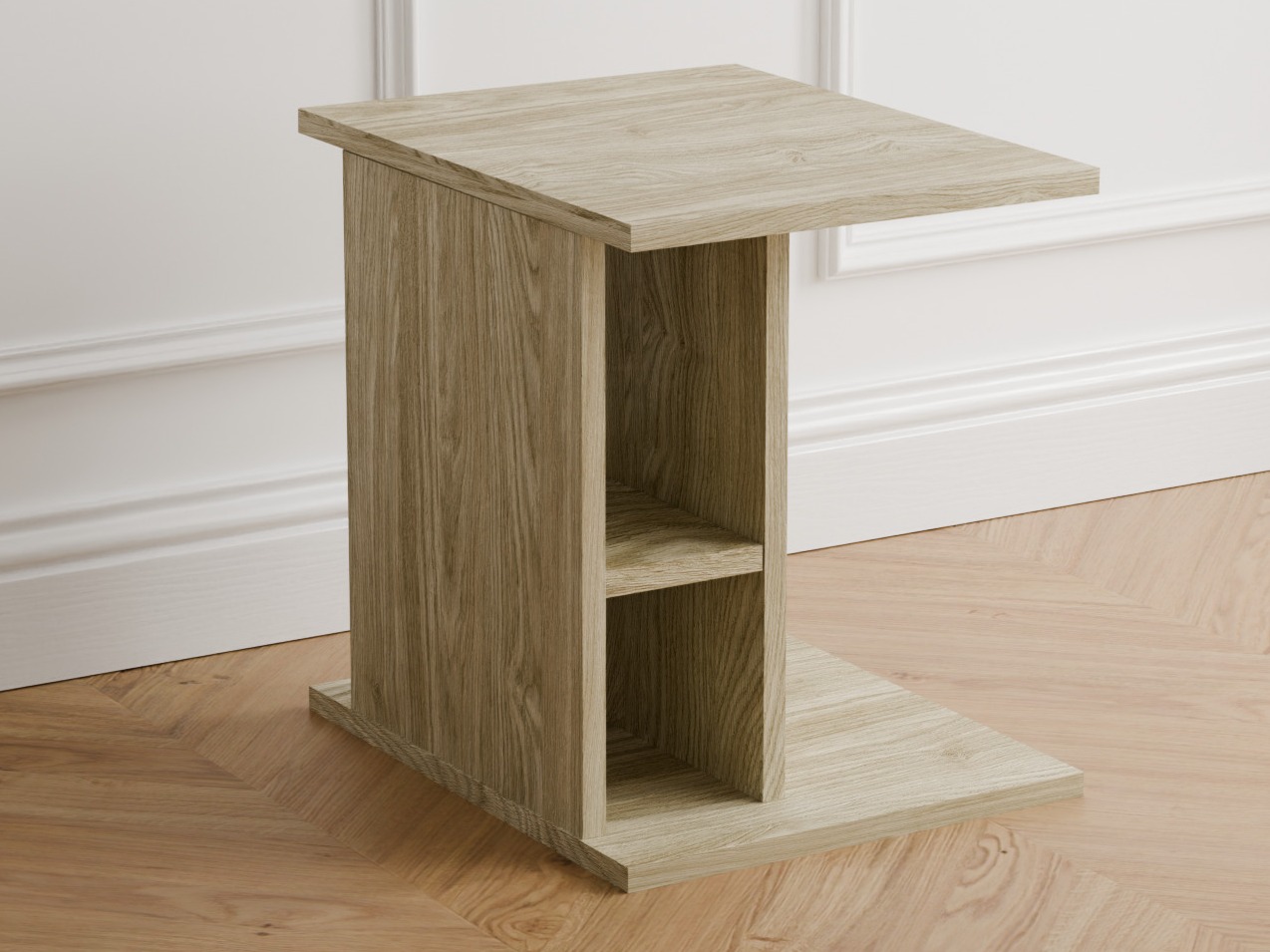 Sidebord Evarveru 102 (Lys eg)