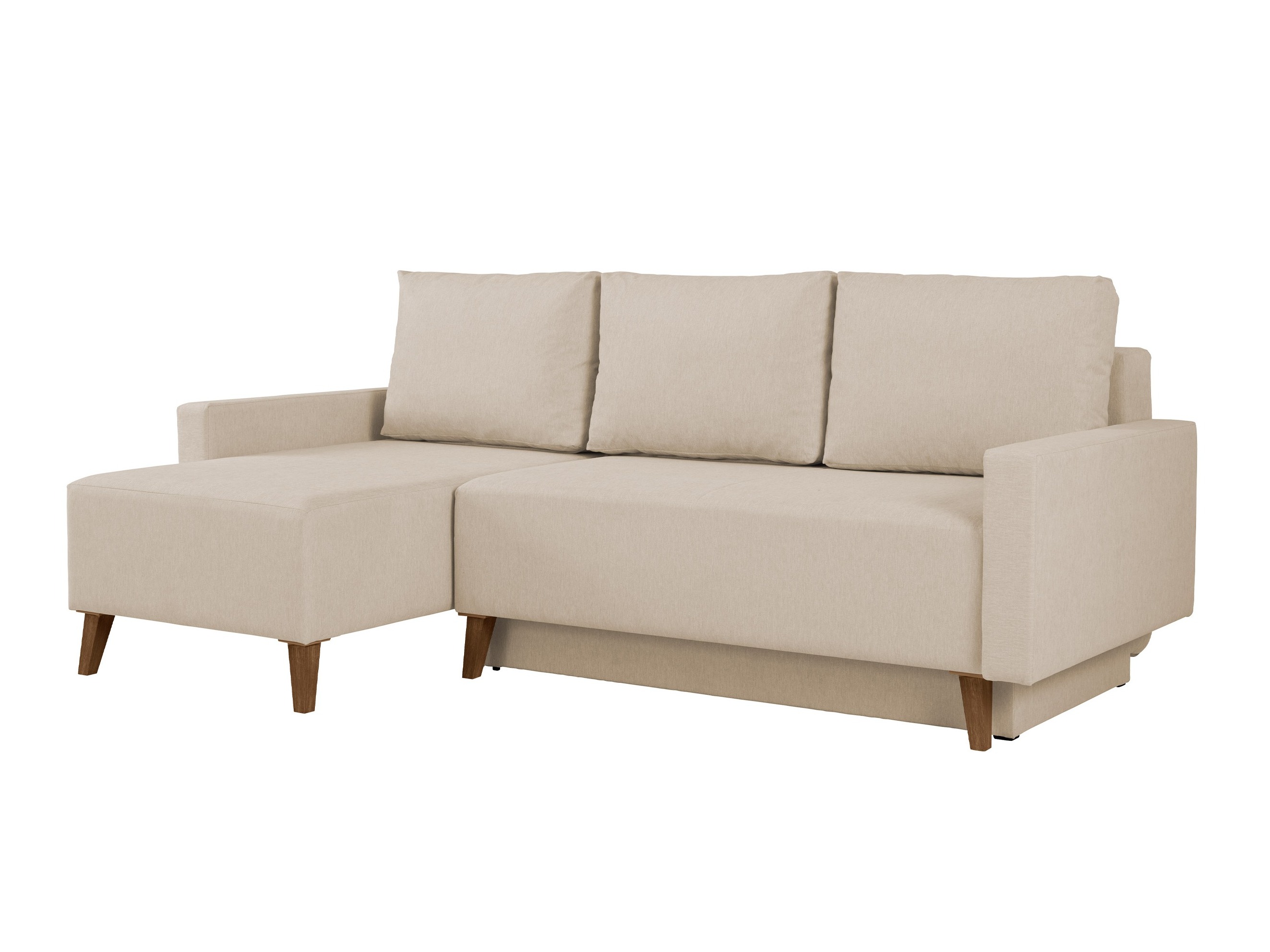Hjørnesofa Delbene 130 (Verita 03 + Mørk San Remo eg)