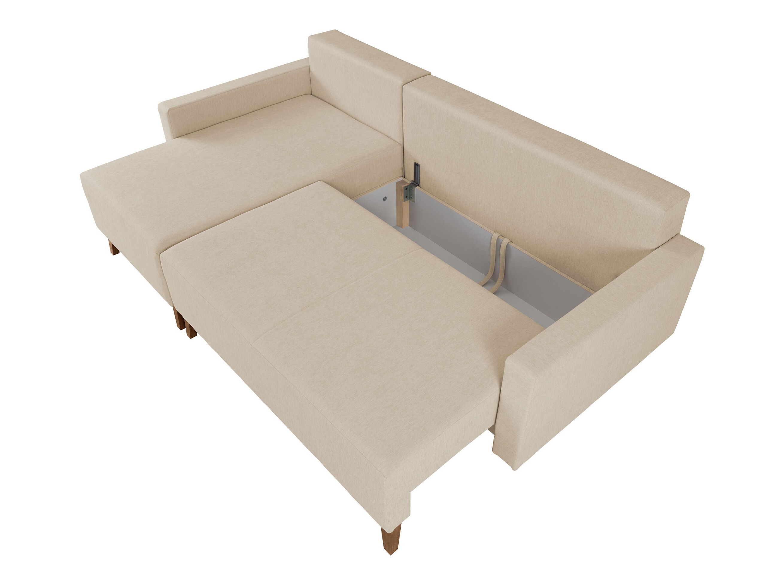 Hjørnesofa Delbene 130 (Verita 75 + Mørk San Remo eg)