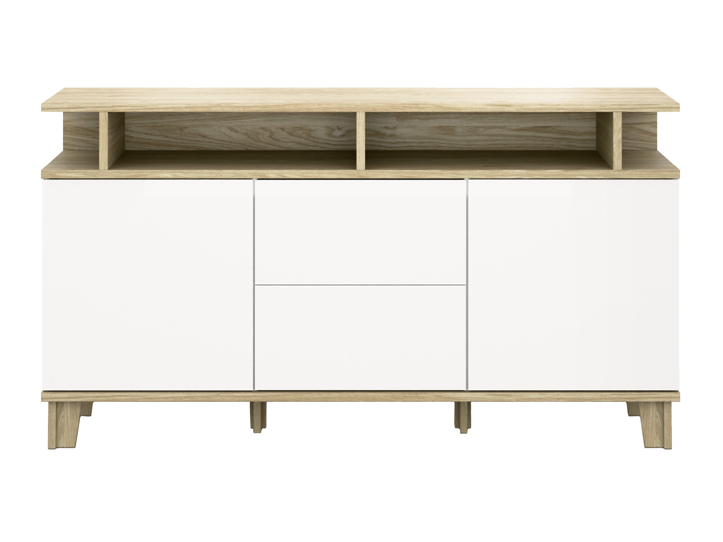 Kommode Evarveru 105 (Mat hvid)